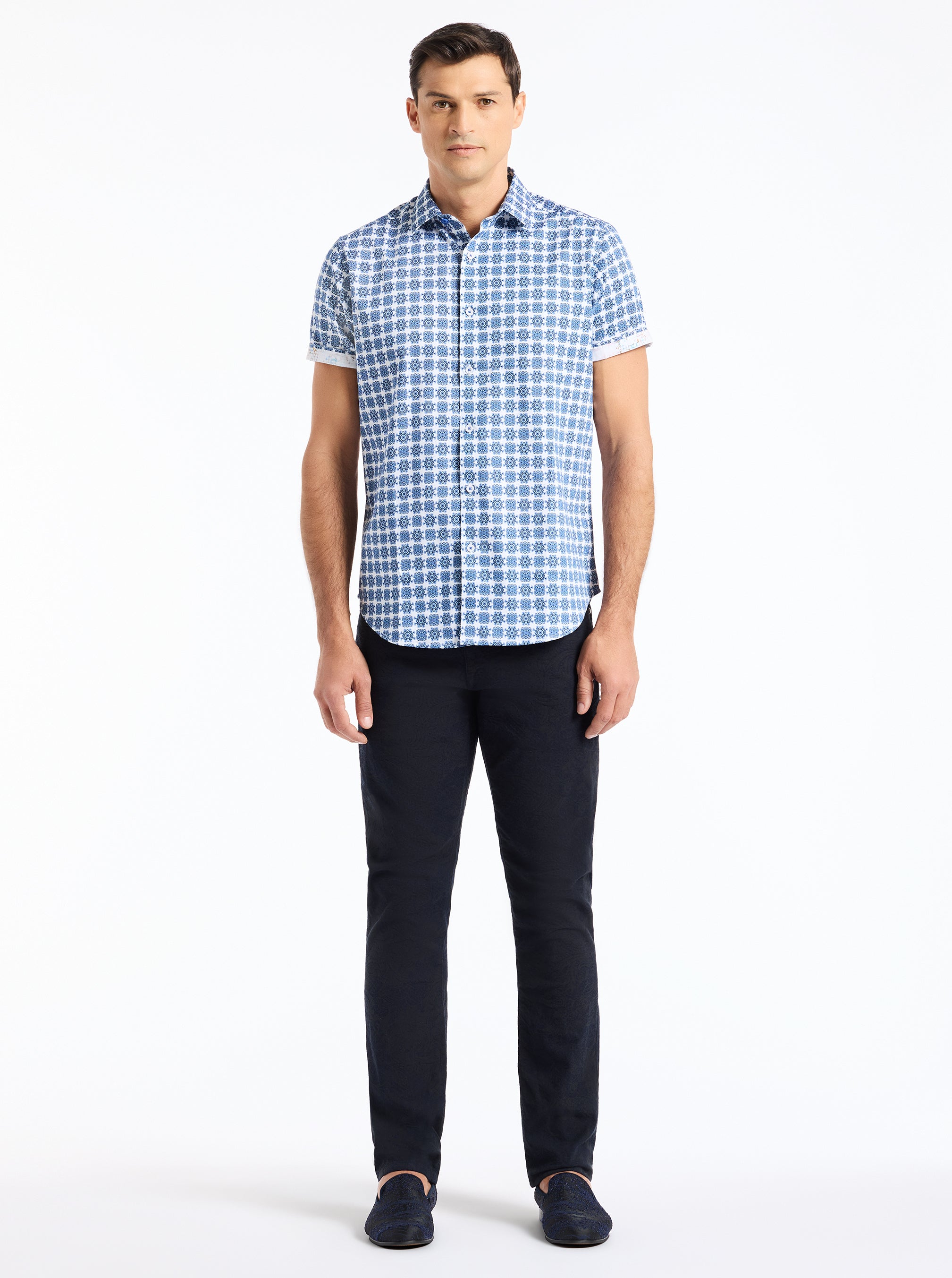 ARBOR SHORT SLEEVE BUTTON DOWN SHIRT