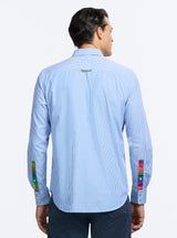 LIMITED EDITION KALEIDESCOPE LONG SLEEVE BUTTON DOWN