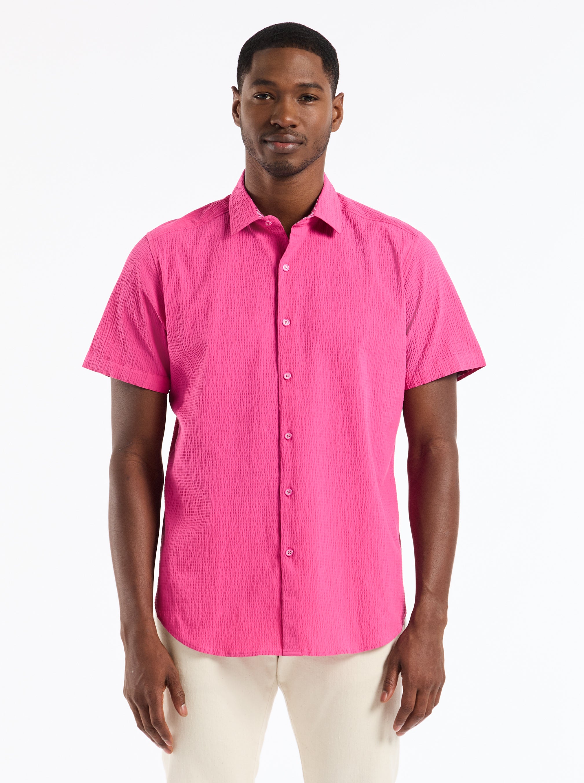PIERS SHORT SLEEVE BUTTON DOWN SHIRT