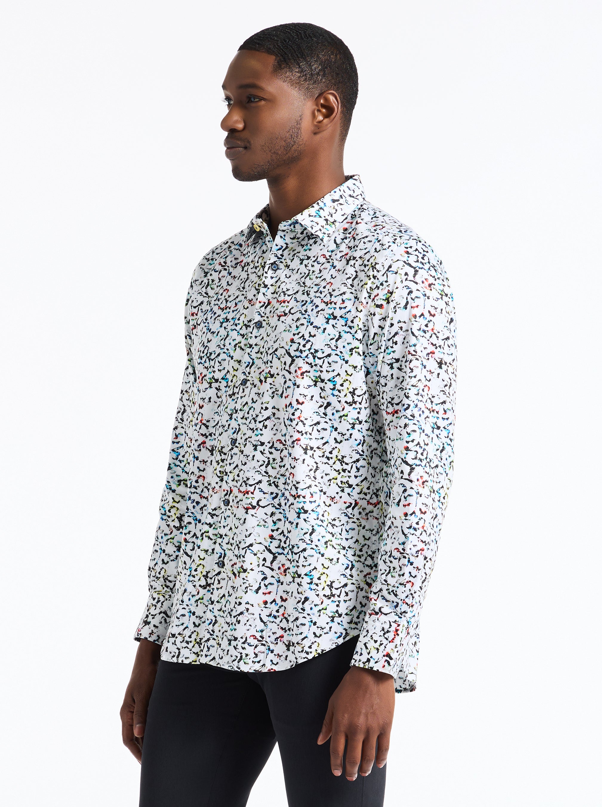 LAZLO LONG SLEEVE BUTTON DOWN SHIRT