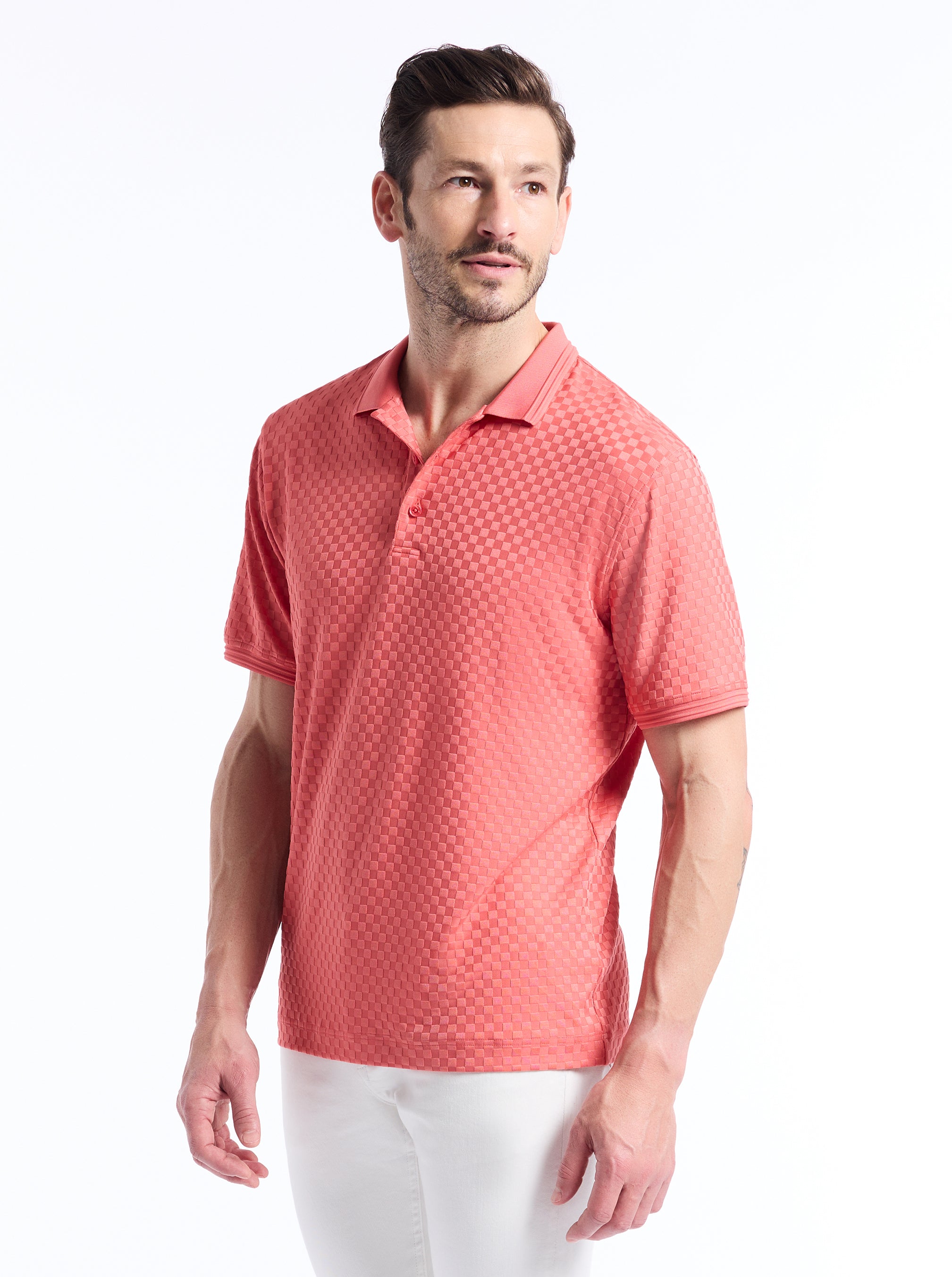 AARON SHORT SLEEVE POLO
