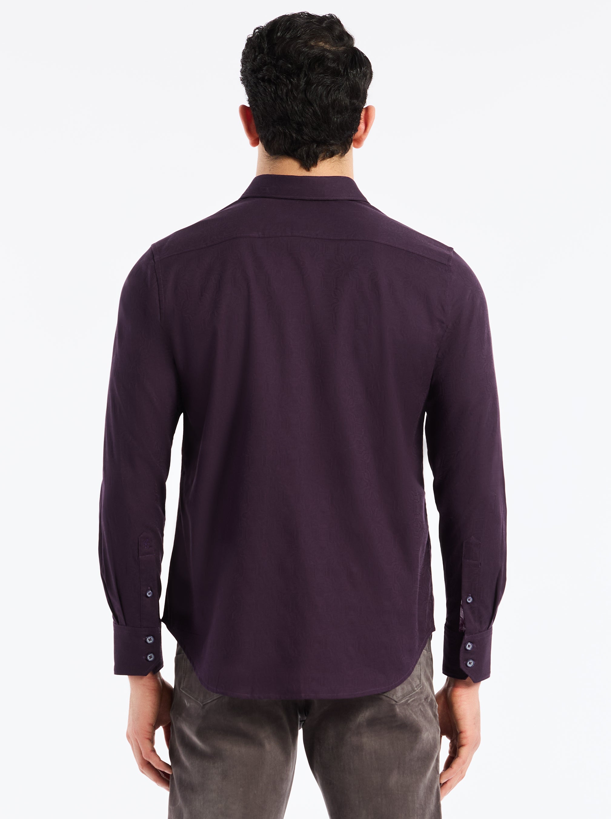 ODYSSEY LONG SLEEVE BUTTON DOWN SHIRT