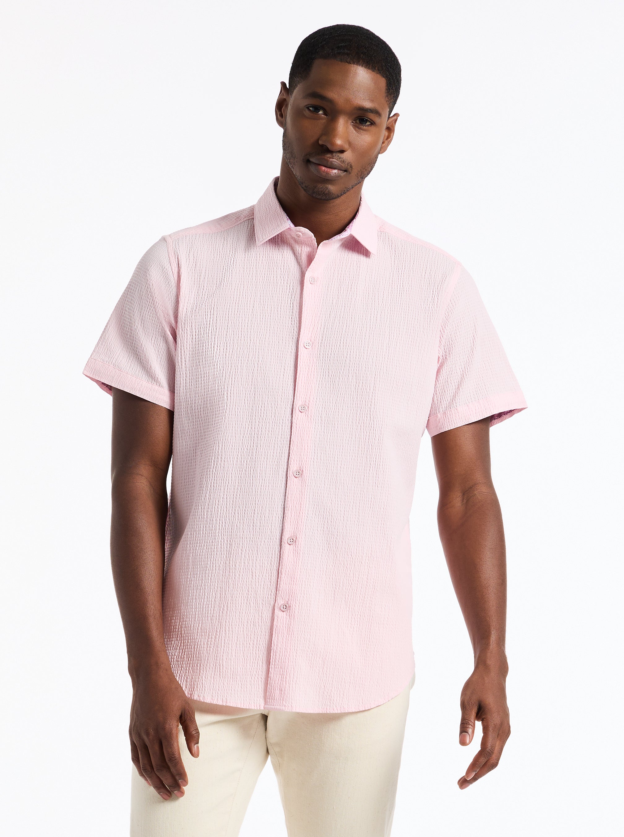 PIERS SHORT SLEEVE BUTTON DOWN SHIRT
