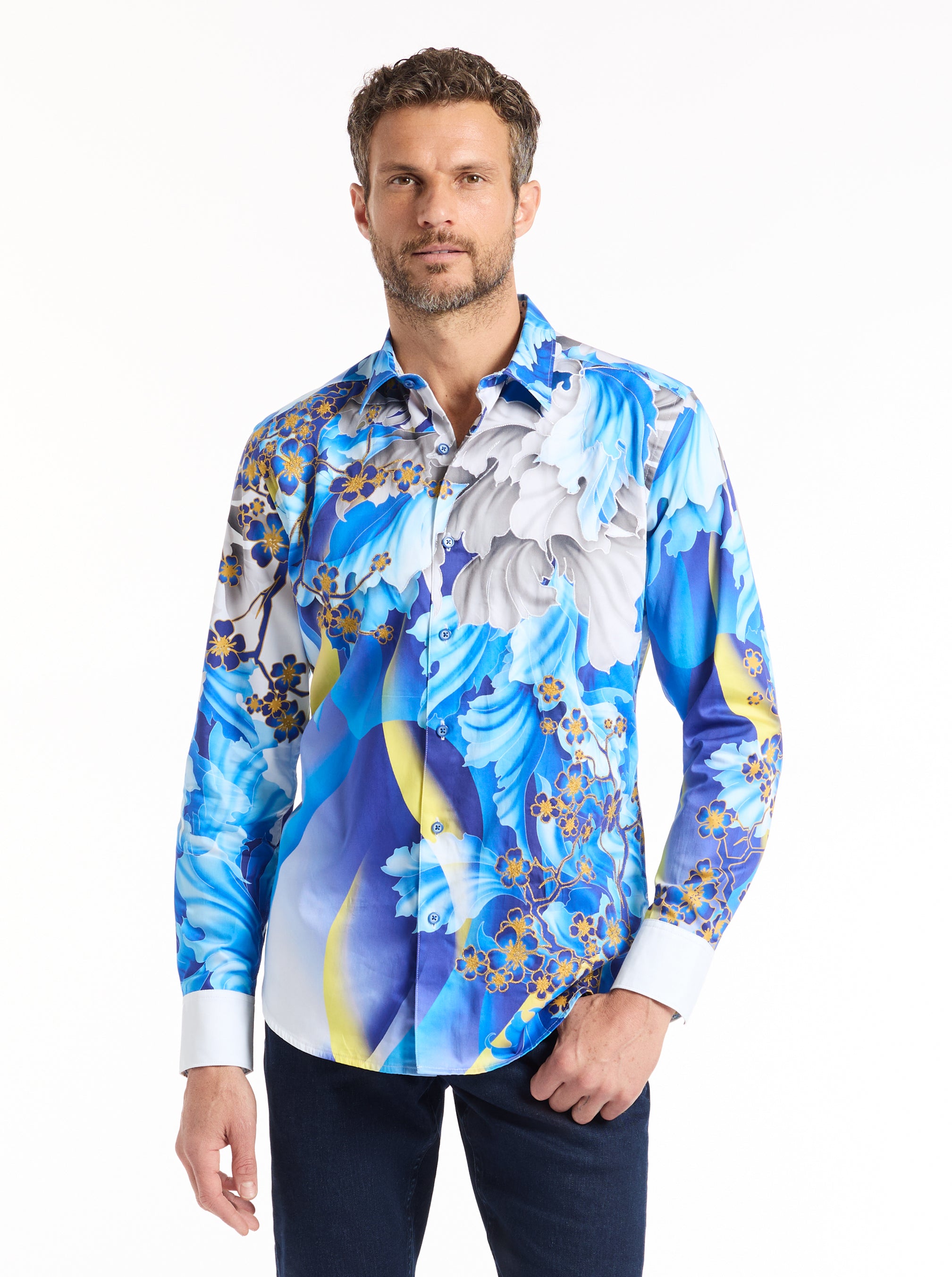THELONIUS 2 LONG SLEEVE BUTTON DOWN SHIRT