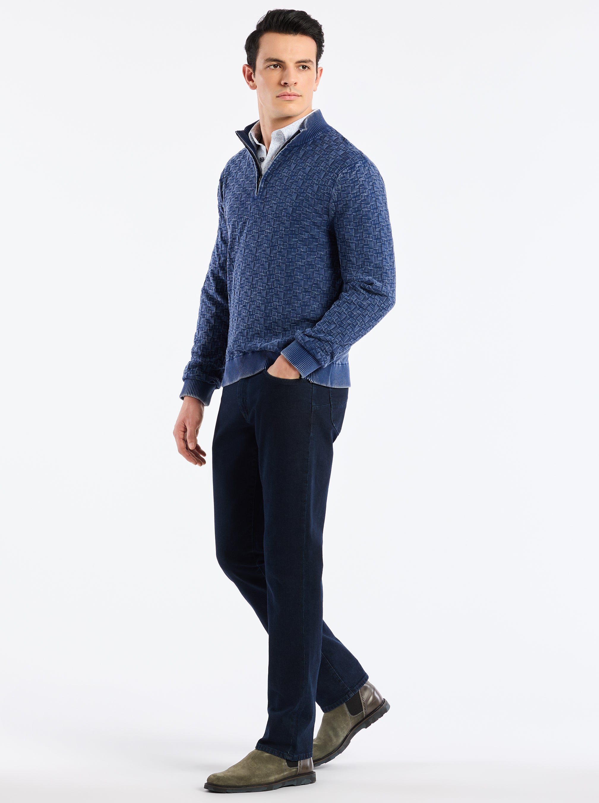 AUBIN LONG SLEEVE SWEATER