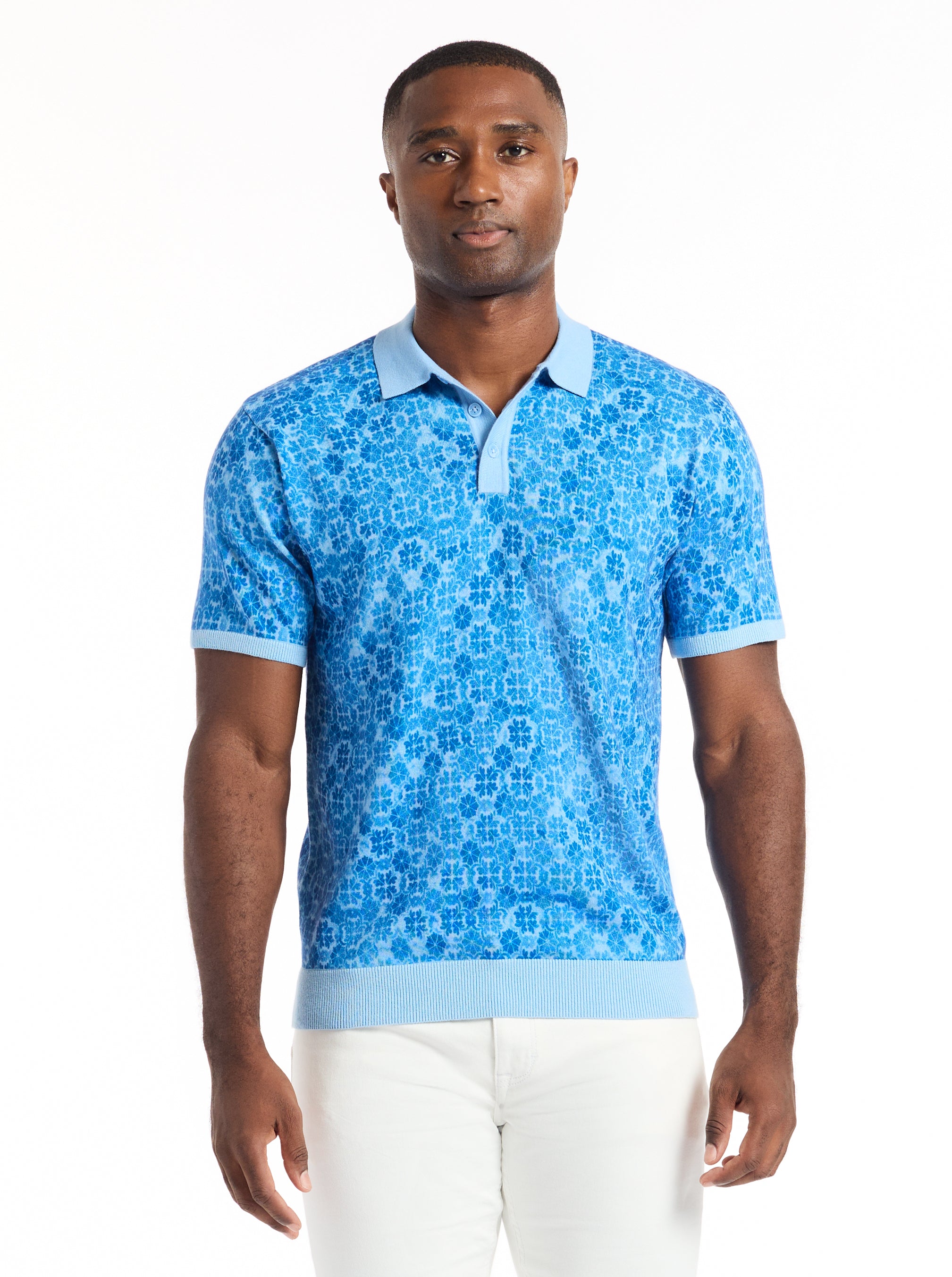 VESEY SHORT SLEEVE SWEATER POLO