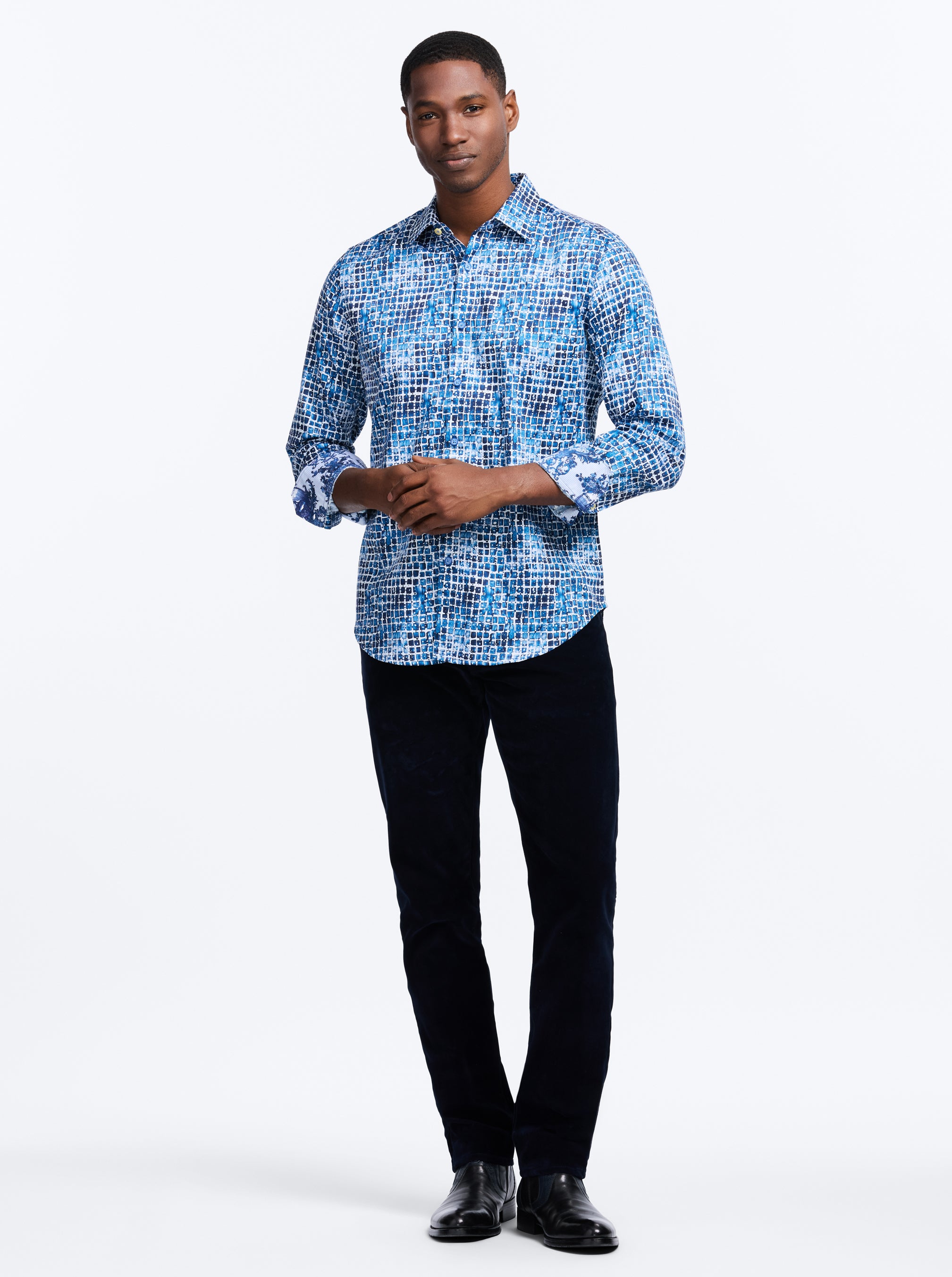 HESTER LONG SLEEVE BUTTON DOWN SHIRT