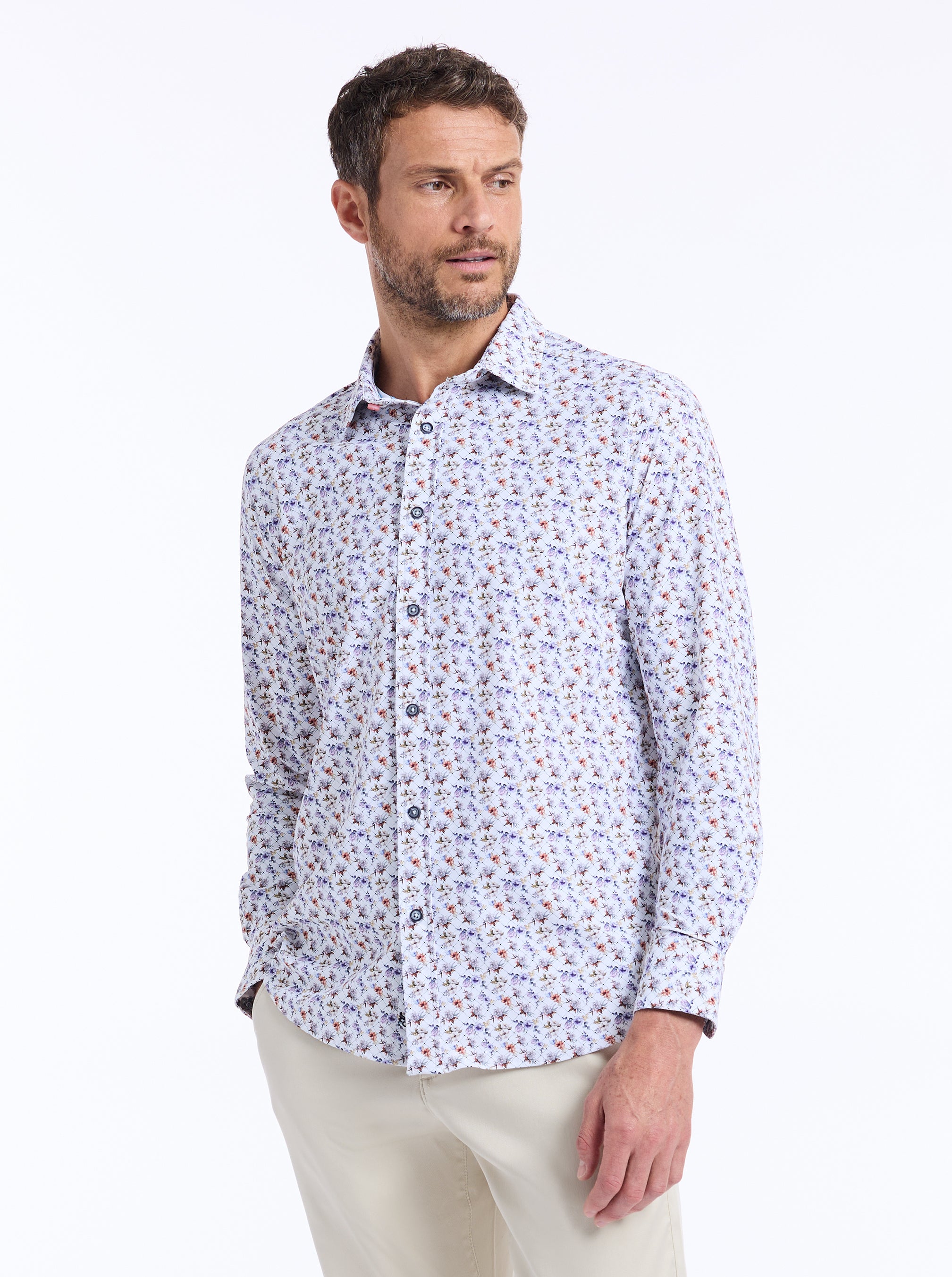 BAUXHALL LONG SLEEVE BUTTON DOWN SHIRT