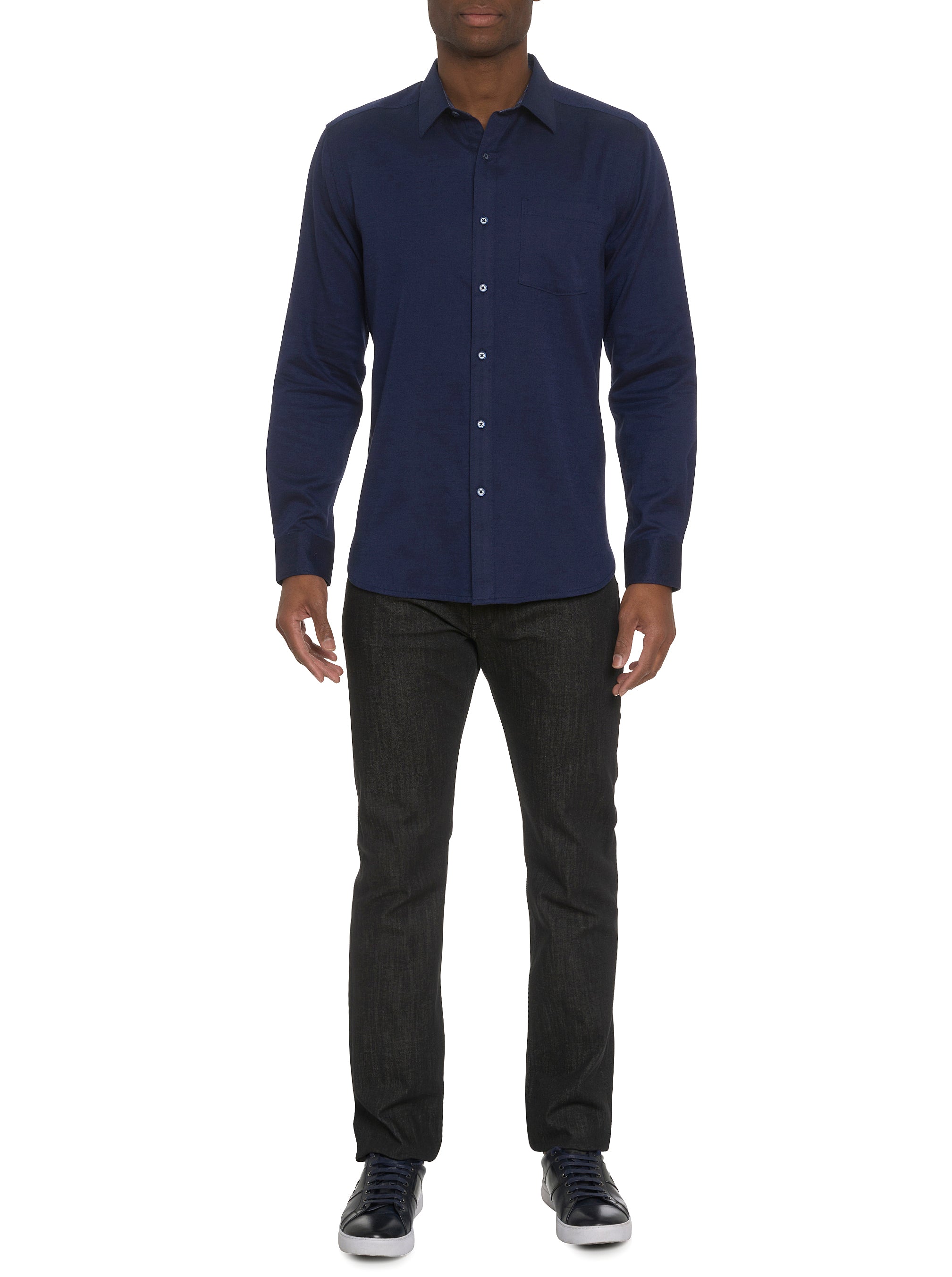 SANTA CROCE LONG SLEEVE BUTTON DOWN SHIRT