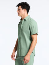 THRESHER SHORT SLEEVE BUTTON DOWN SHIRT