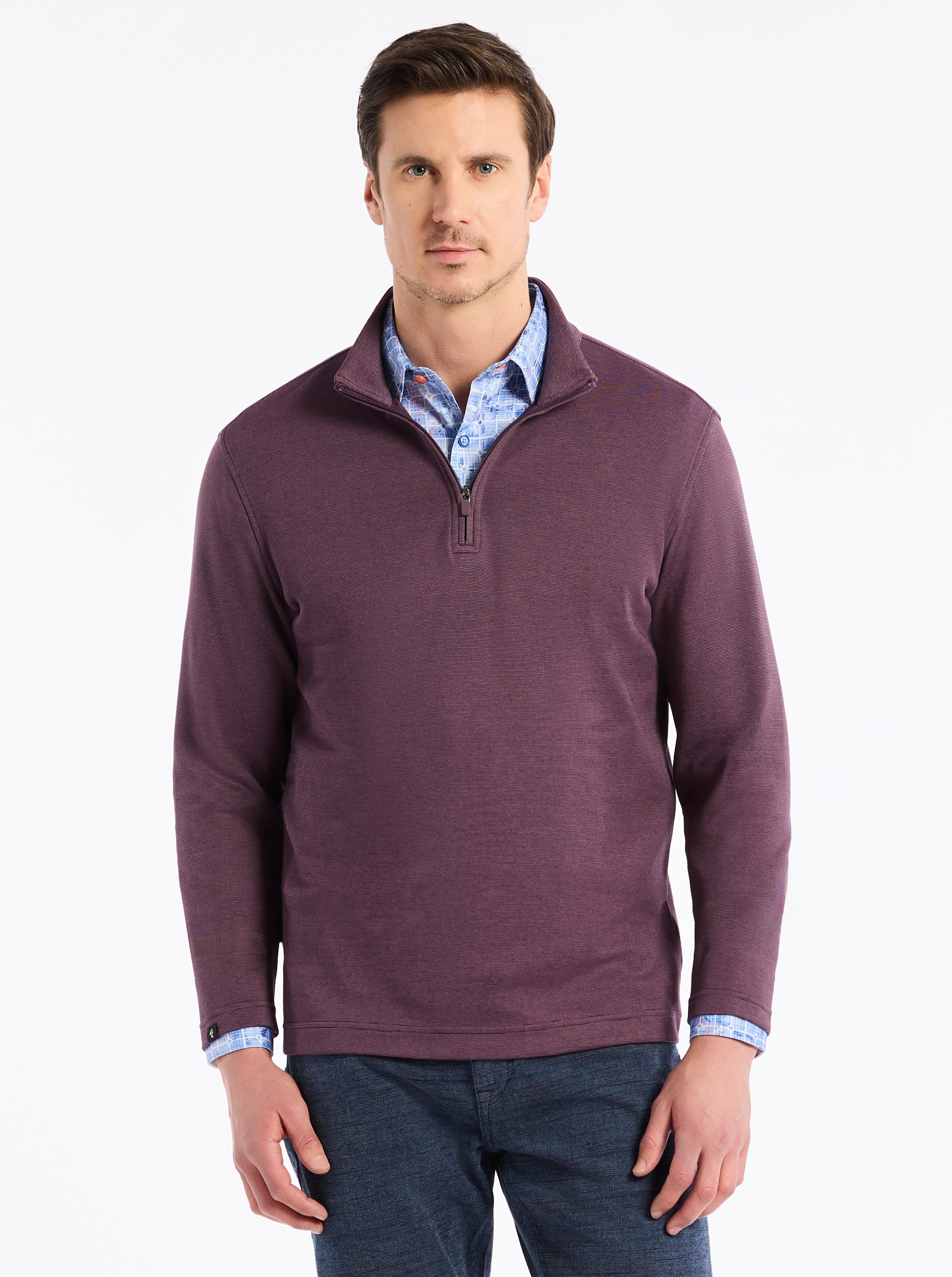 TROLAND LONG SLEEVE KNIT SHIRT