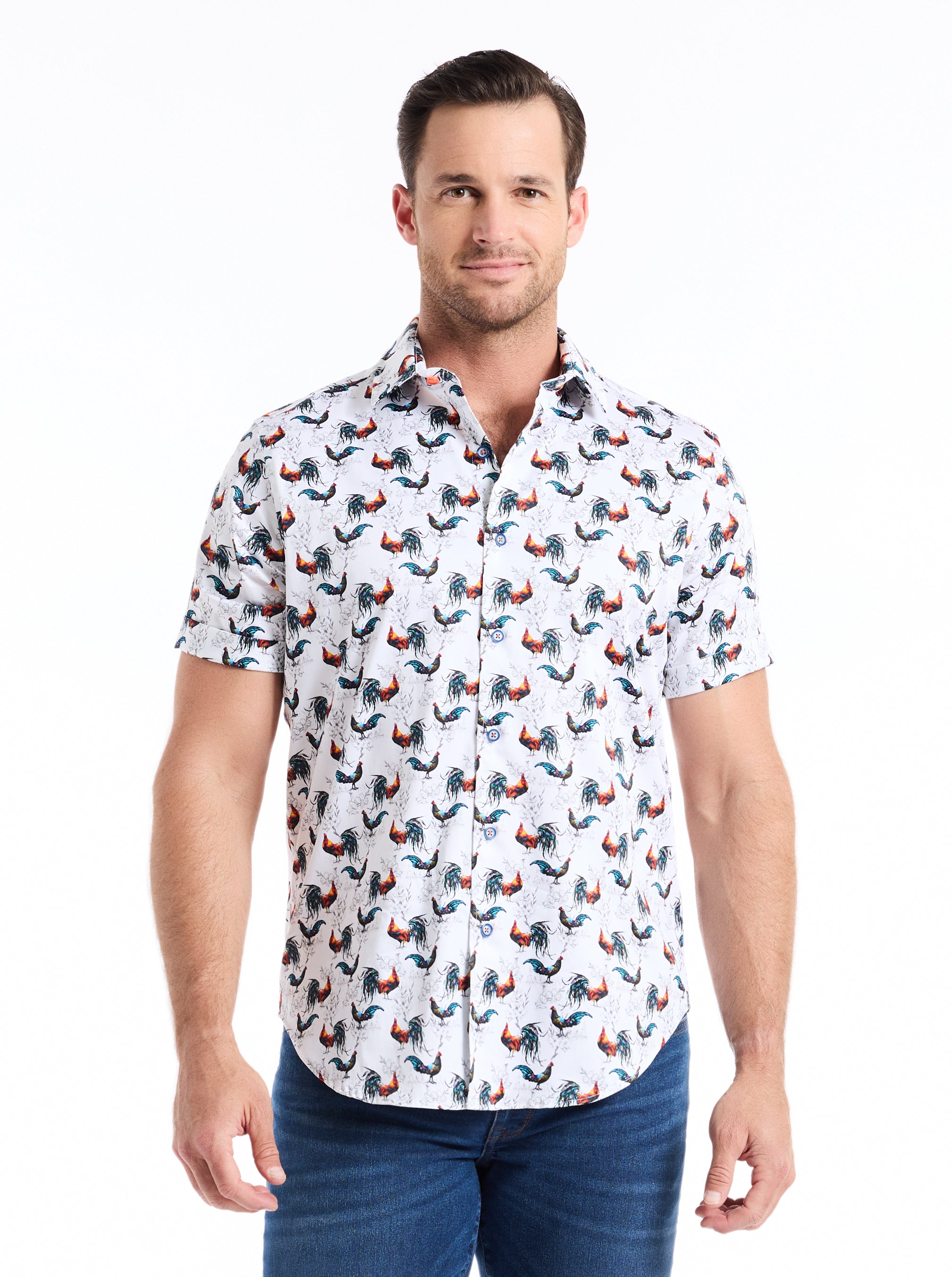 ROOST SHORT SLEEVE BUTTON DOWN SHIRT