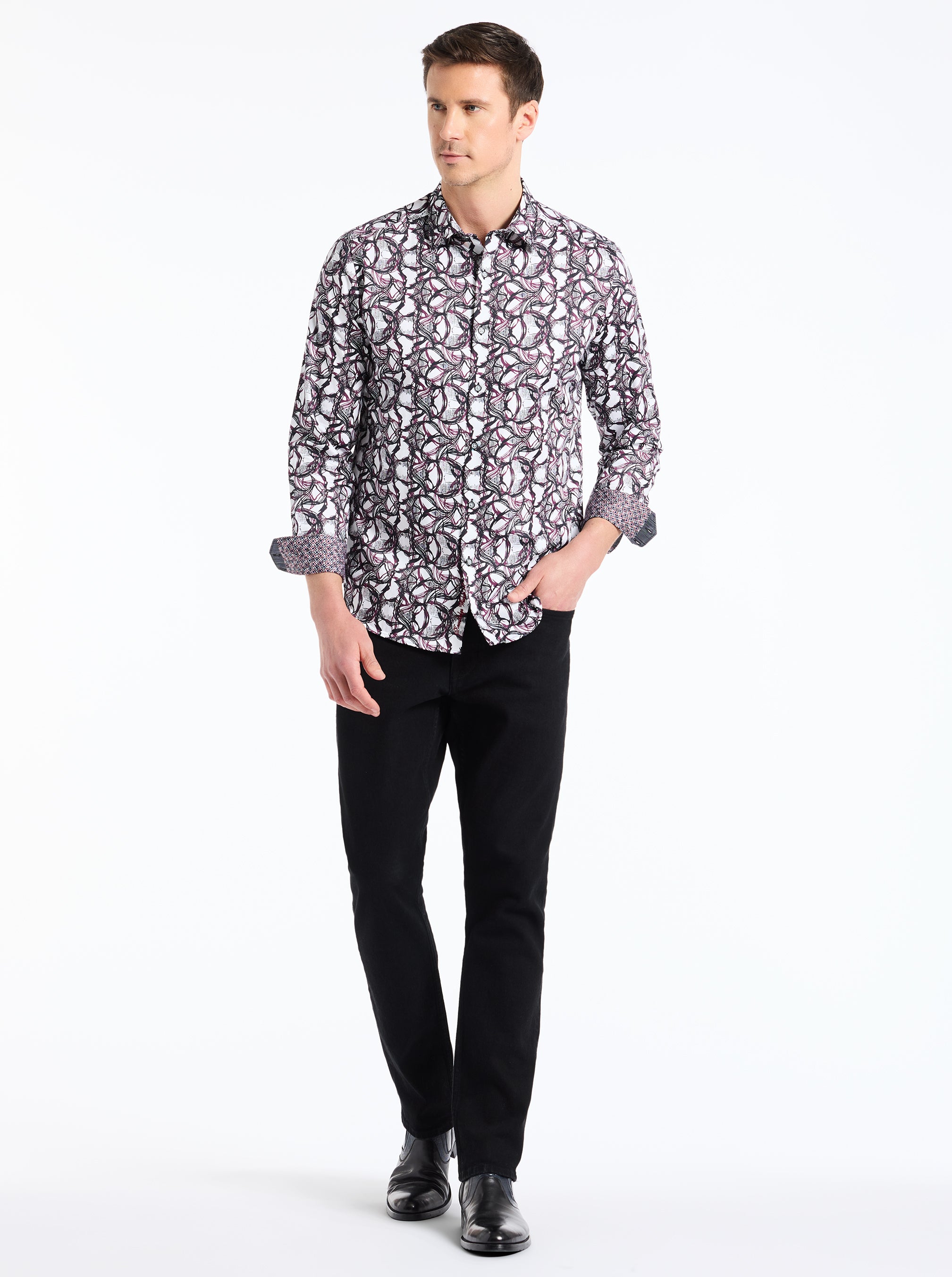 GIFFORD LONG SLEEVE BUTTON DOWN SHIRT