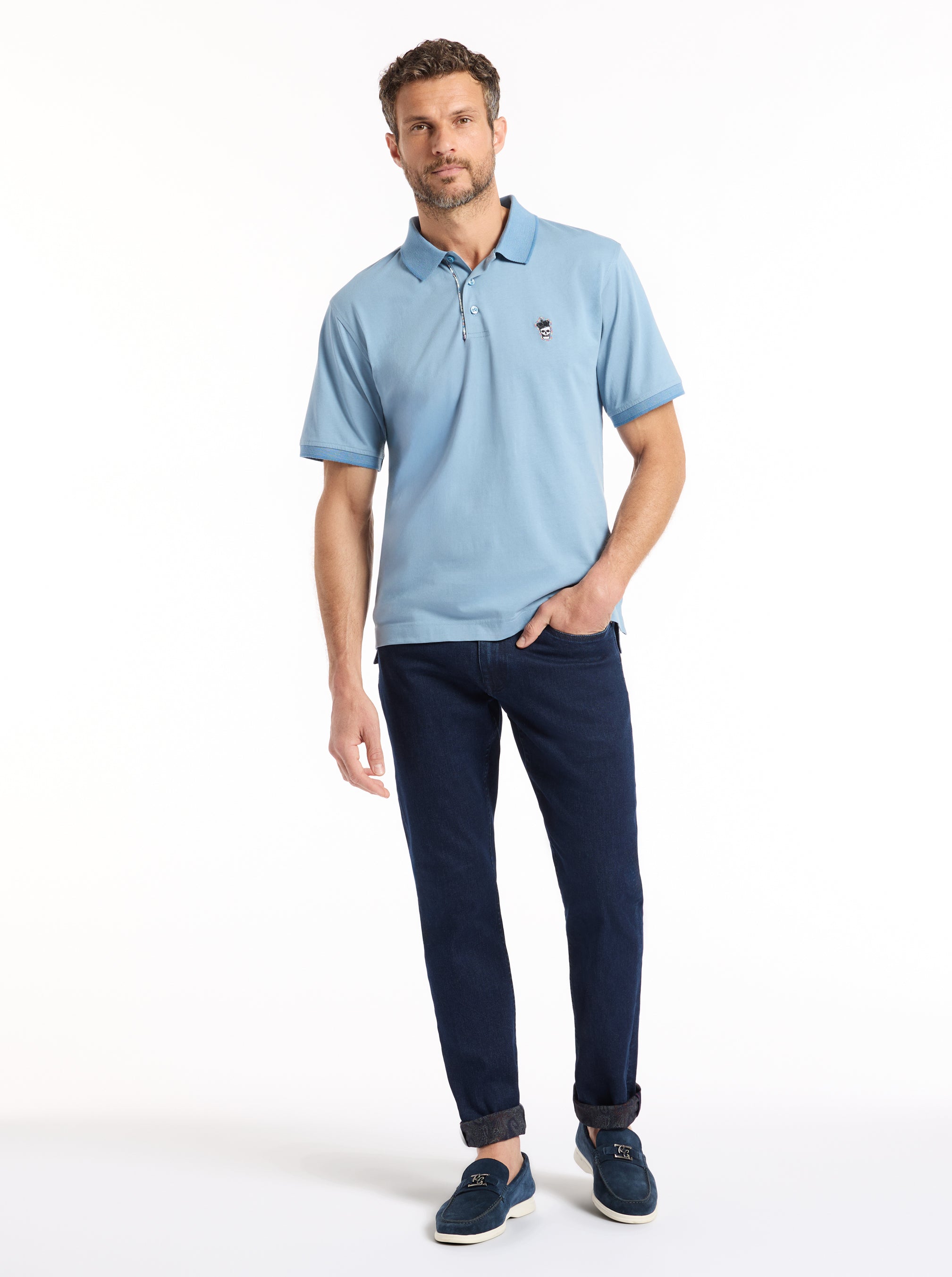 LUCIFER SHORT SLEEVE POLO