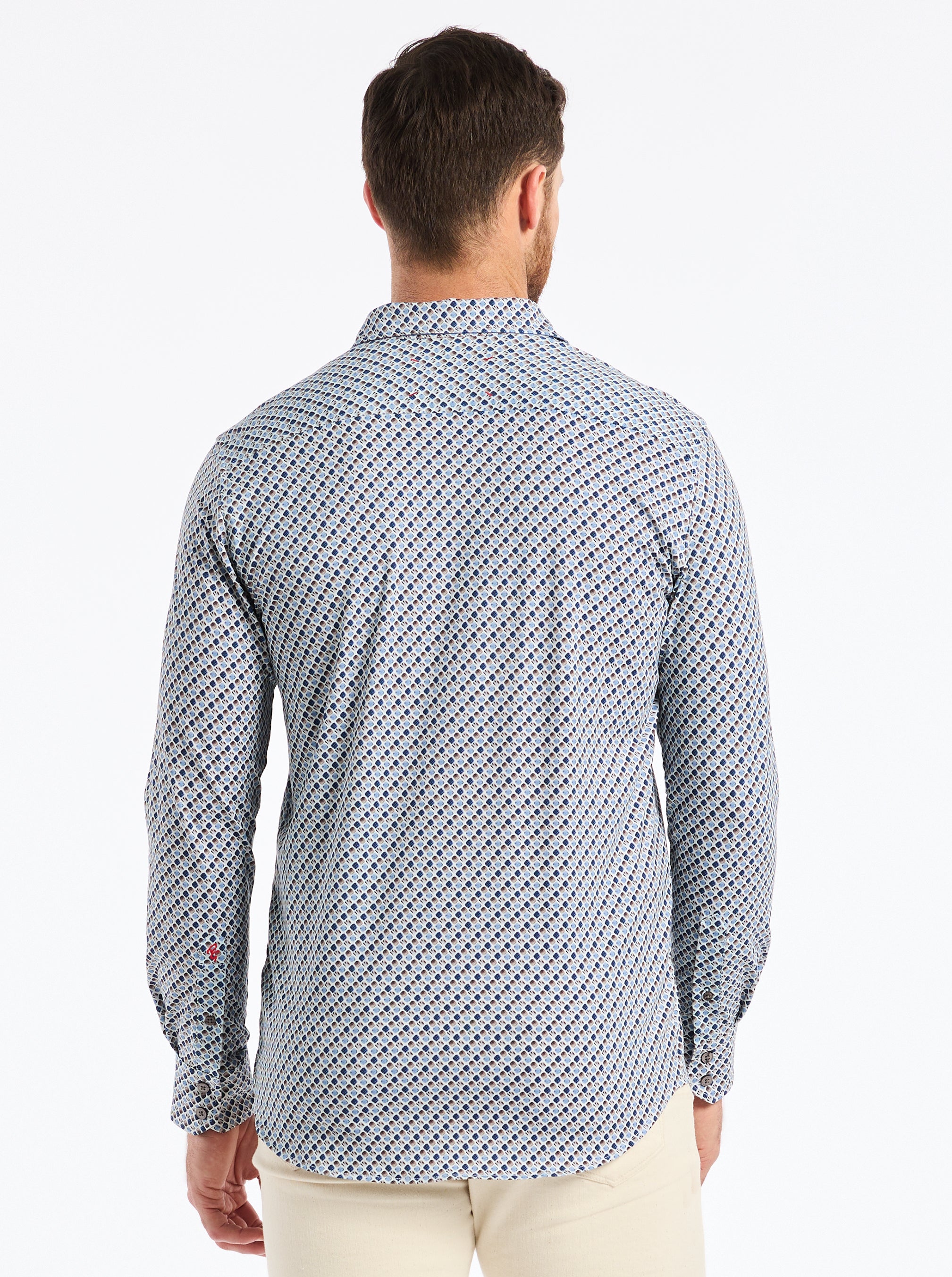 COOPER LONG SLEEVE BUTTON DOWN SHIRT