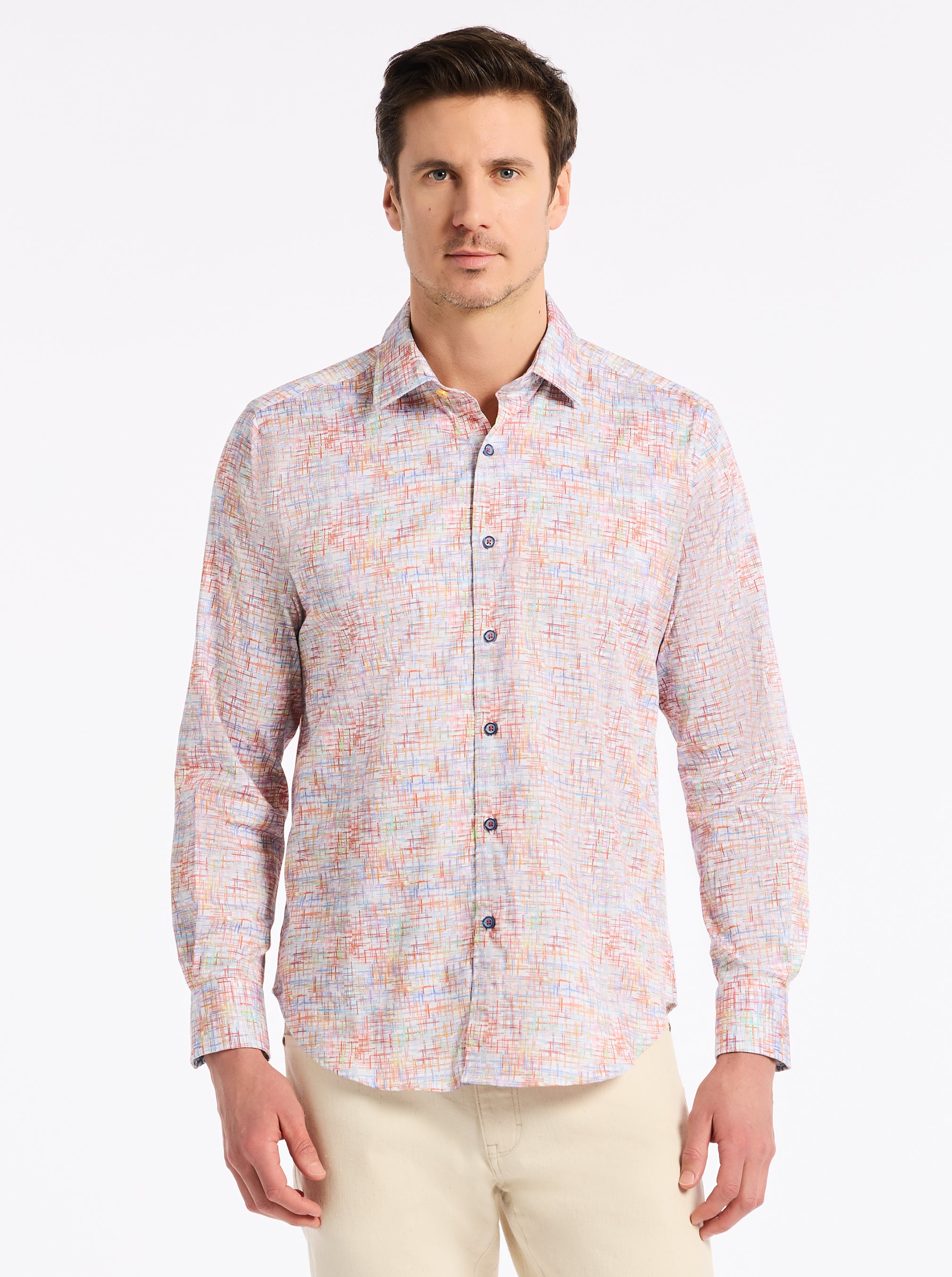 ANTALYA LONG SLEEVE BUTTON DOWN SHIRT