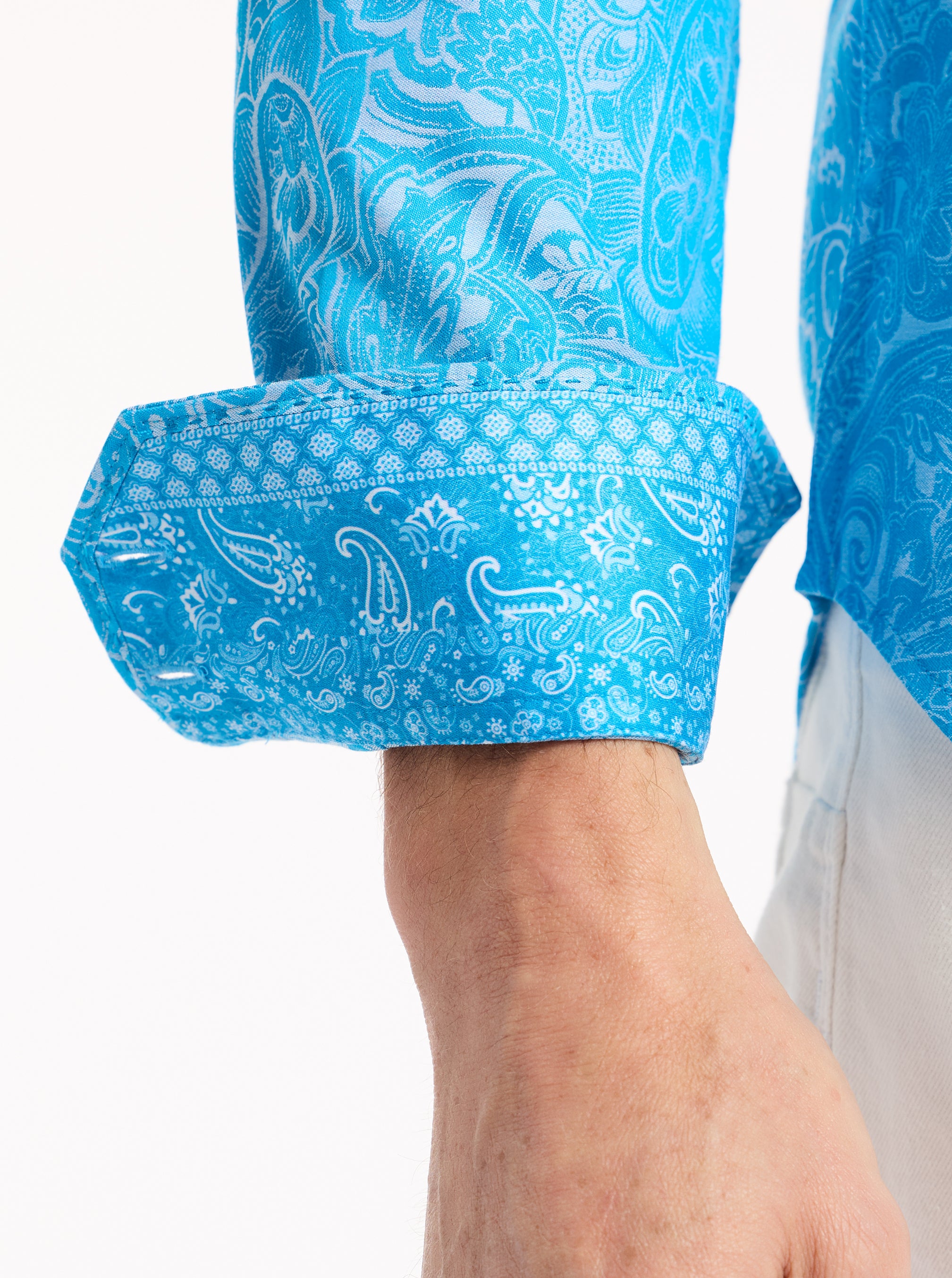 HUDSON LONG SLEEVE BUTTON DOWN SHIRT