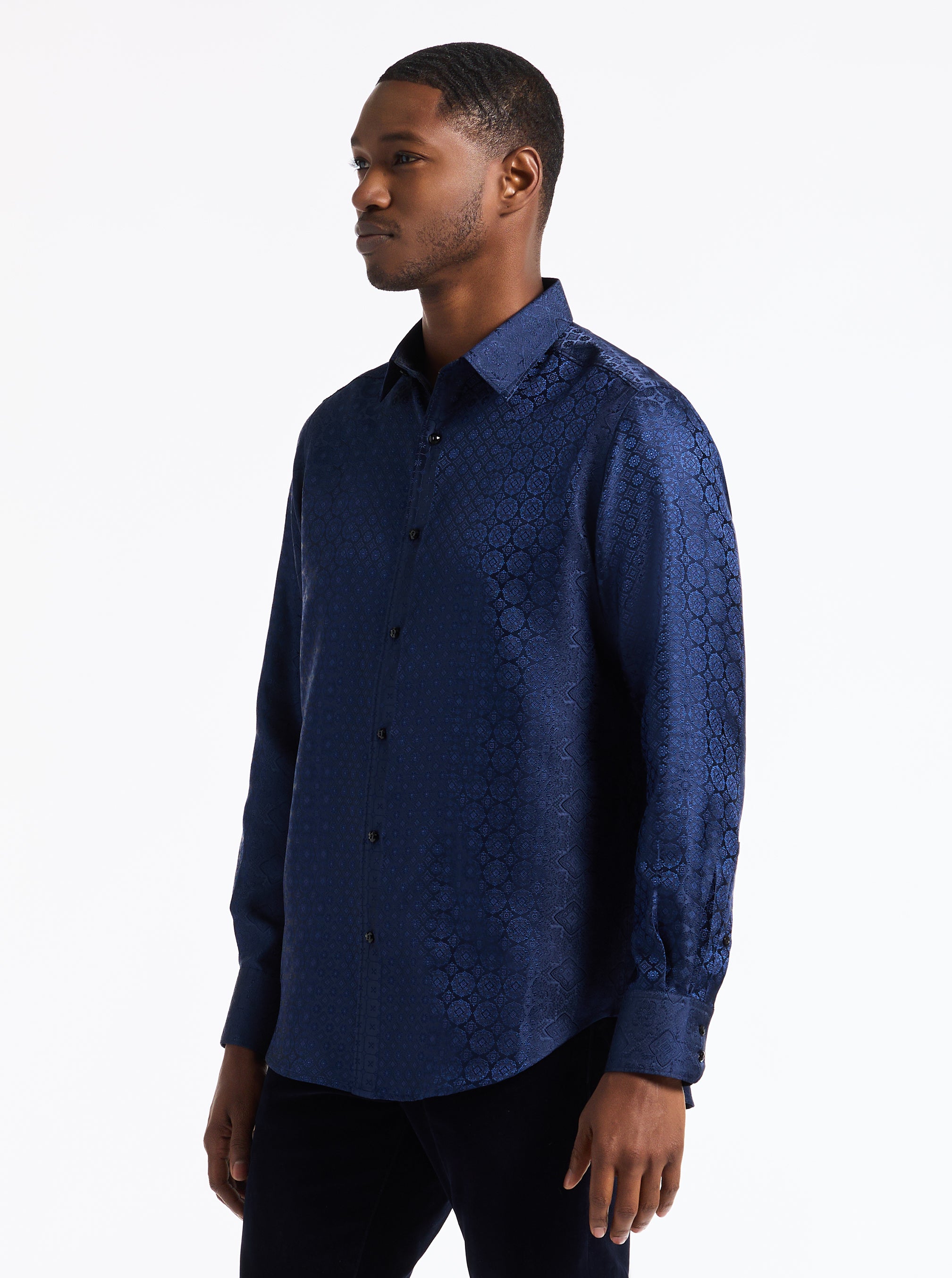 LIMITED EDITION NOBLE TOUCH LONG SLEEVE BUTTON DOWN SHIRT