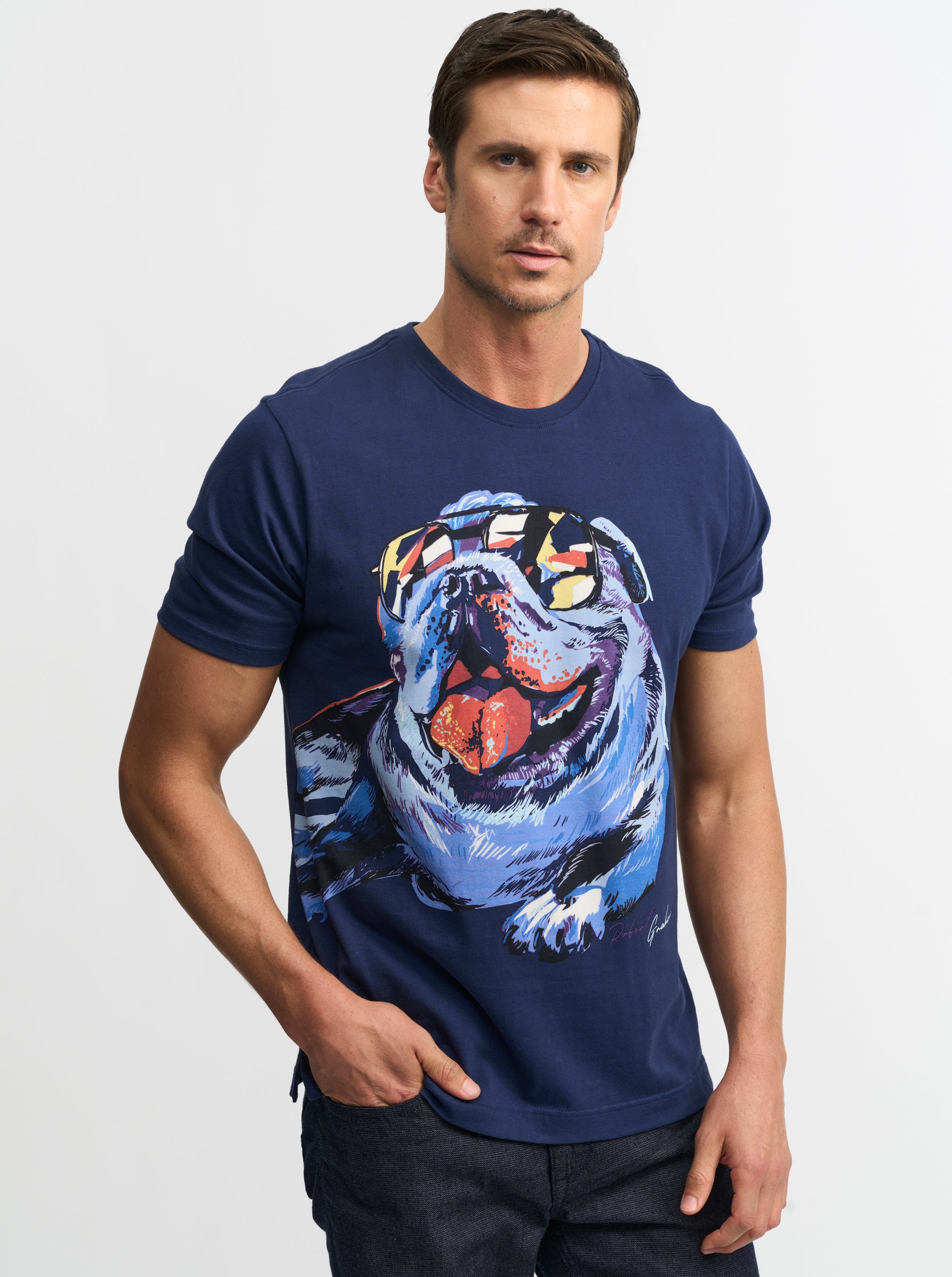 WHISKEY DOG SHORT SLEEVE T-SHIRT