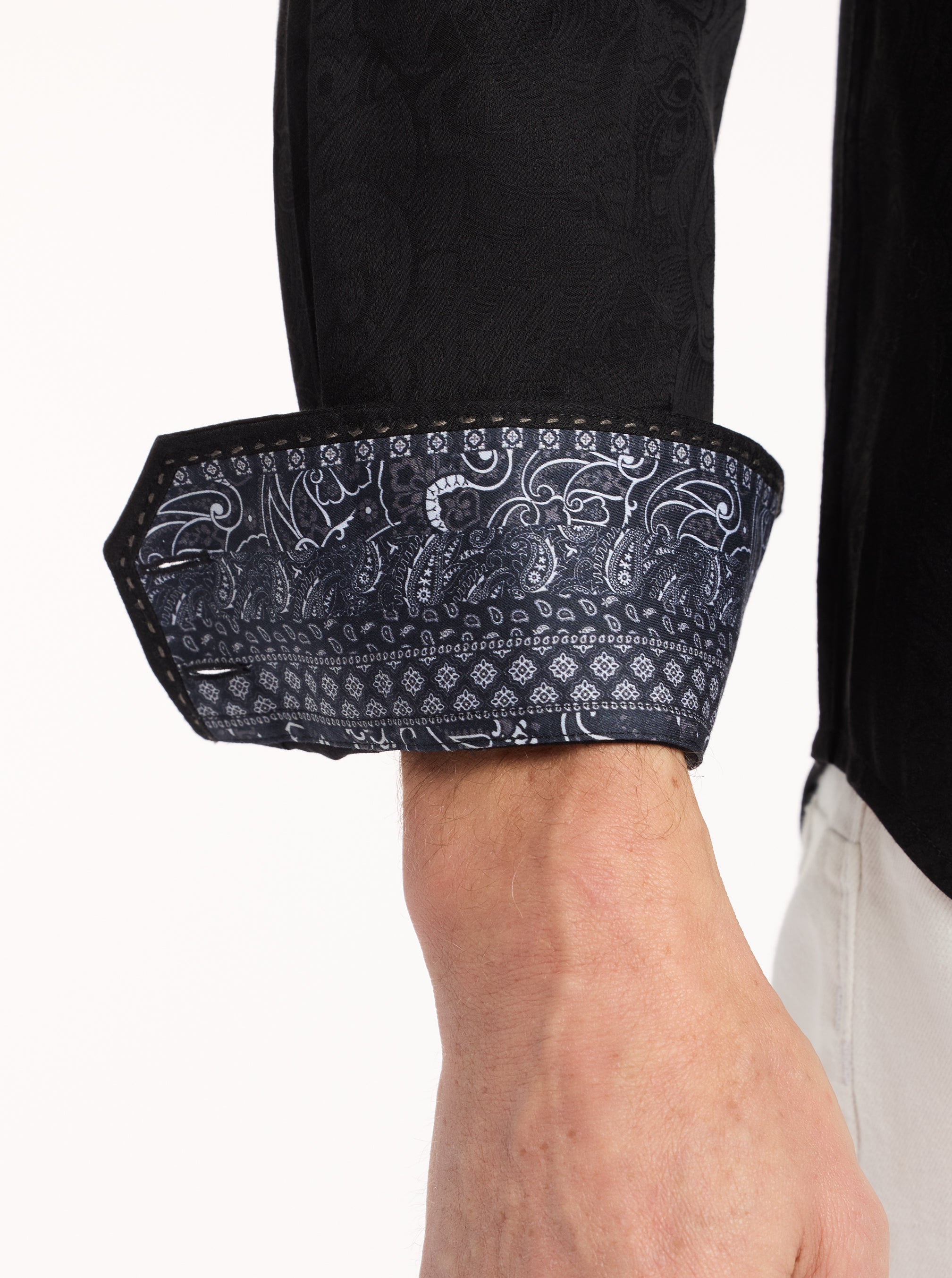 HUDSON LONG SLEEVE BUTTON DOWN SHIRT