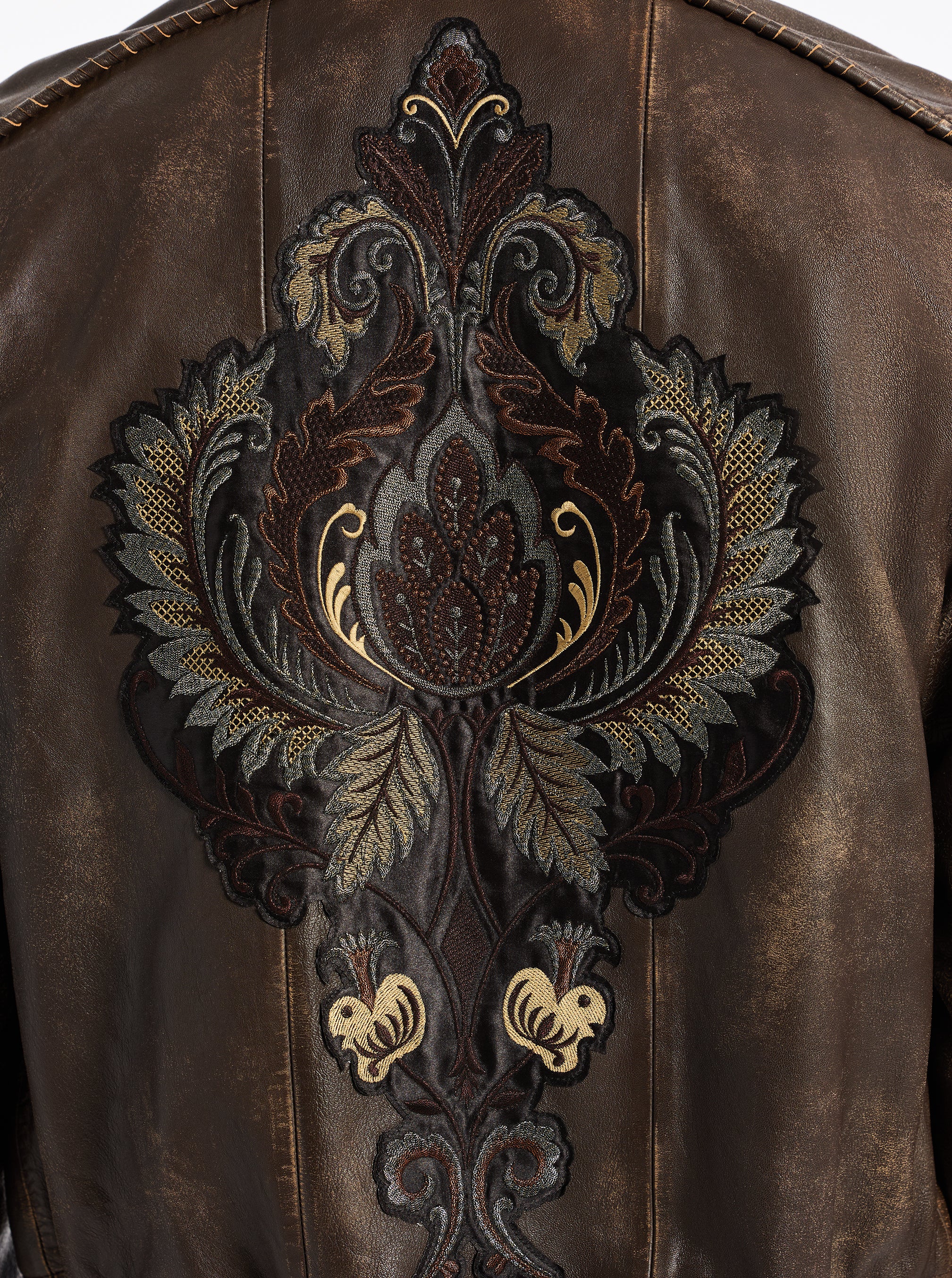 LIMITED EDITION GILDED OUTLAW LEATHER JACKET