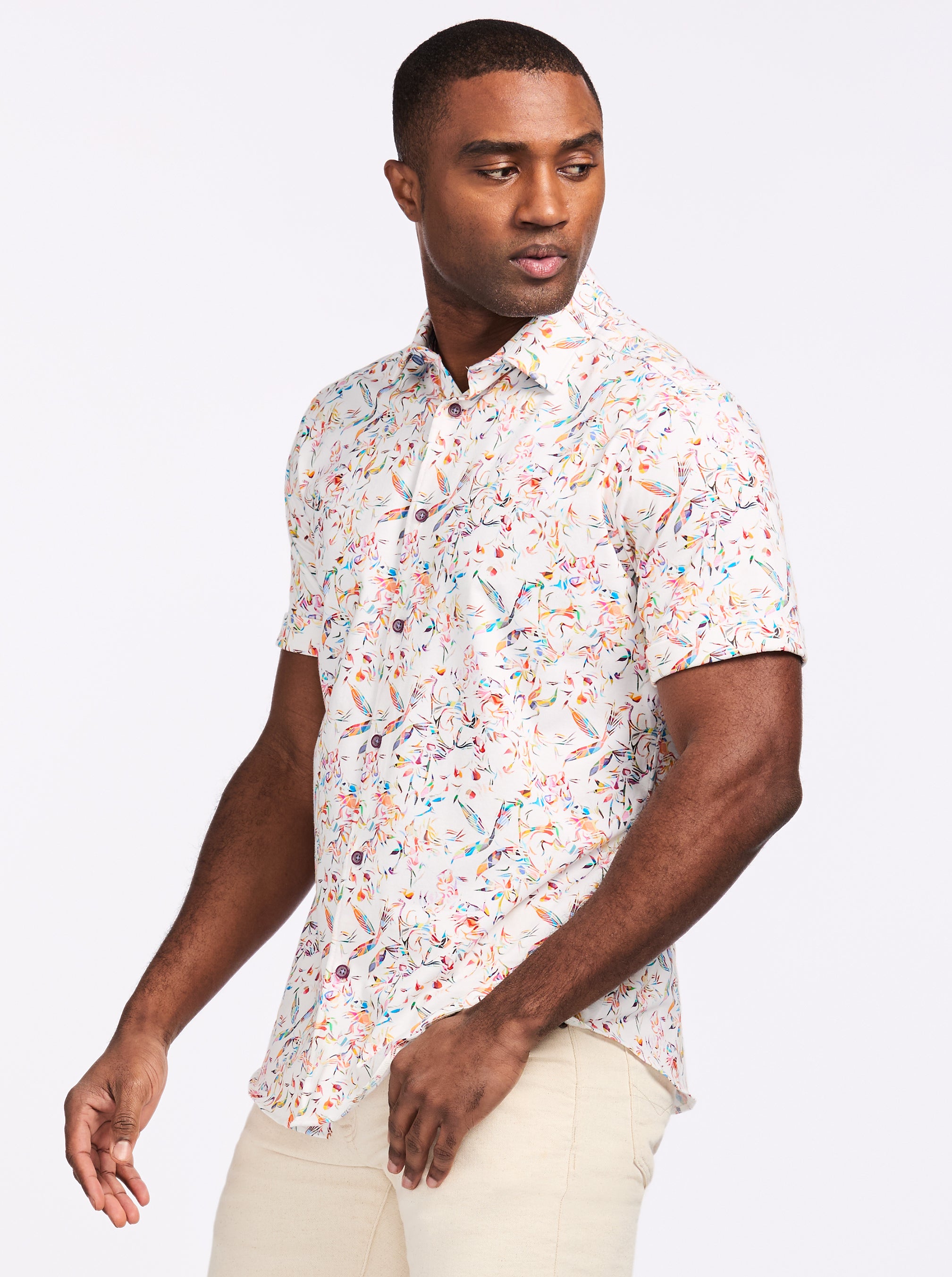 WILMOT SHORT SLEEVE BUTTON DOWN SHIRT