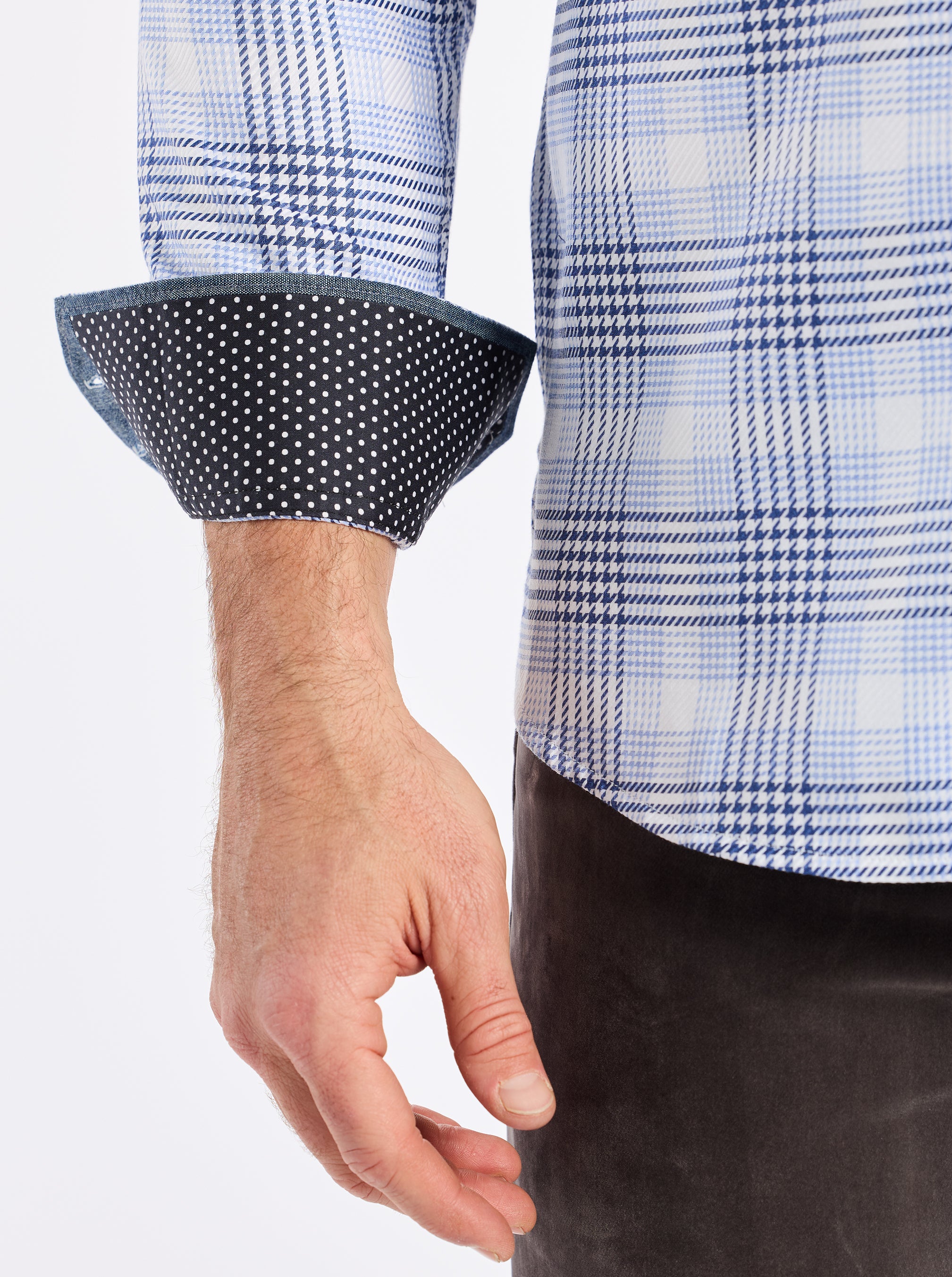 DELFORD LONG SLEEVE BUTTON DOWN SHIRT