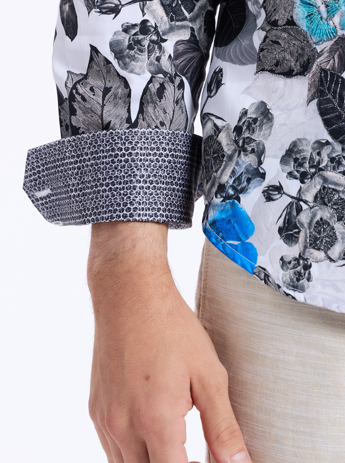 ELMINGTON LONG SLEEVE BUTTON DOWN SHIRT