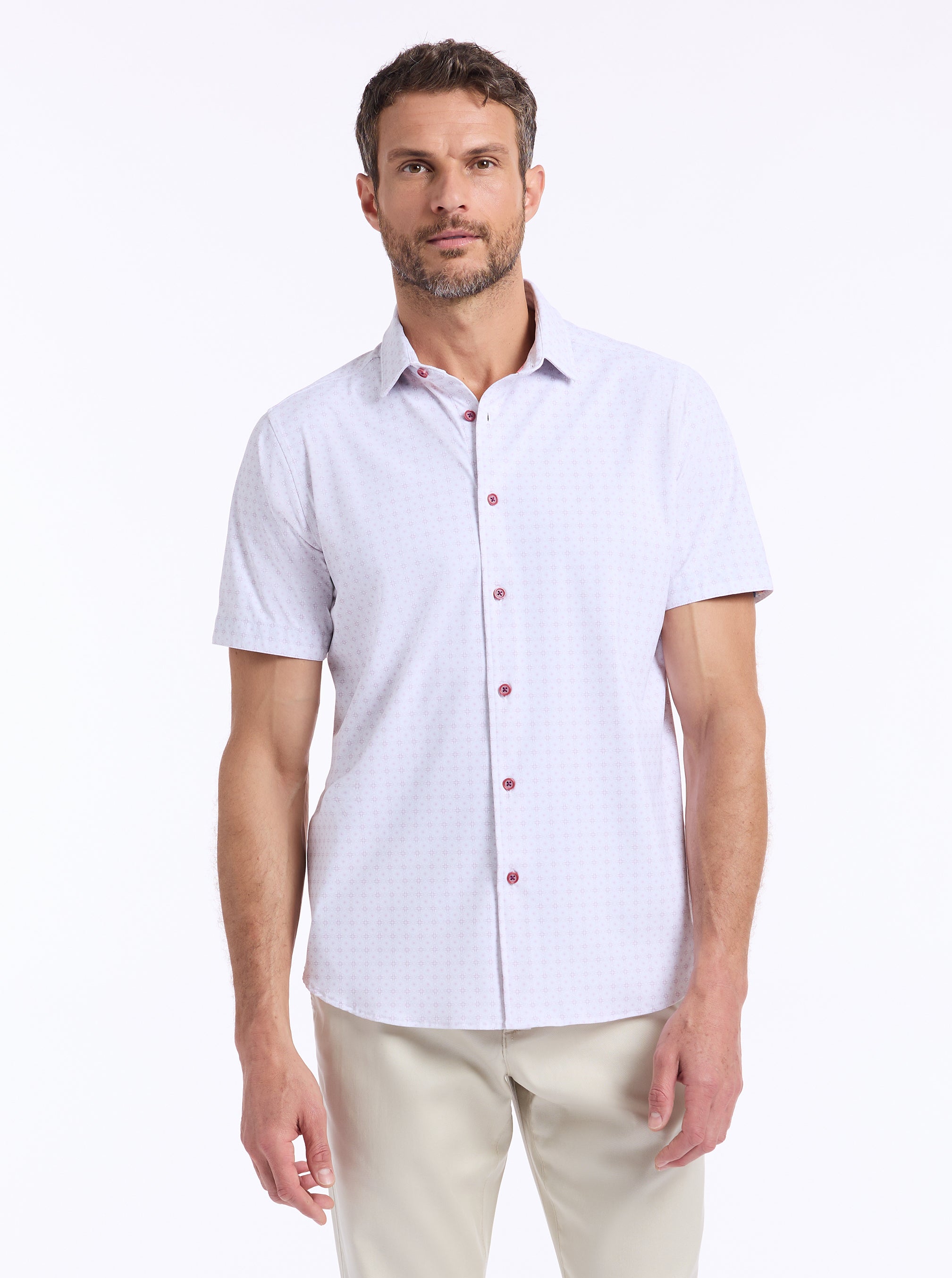 BROMPTON SHORT SLEEVE BUTTON DOWN SHIRT