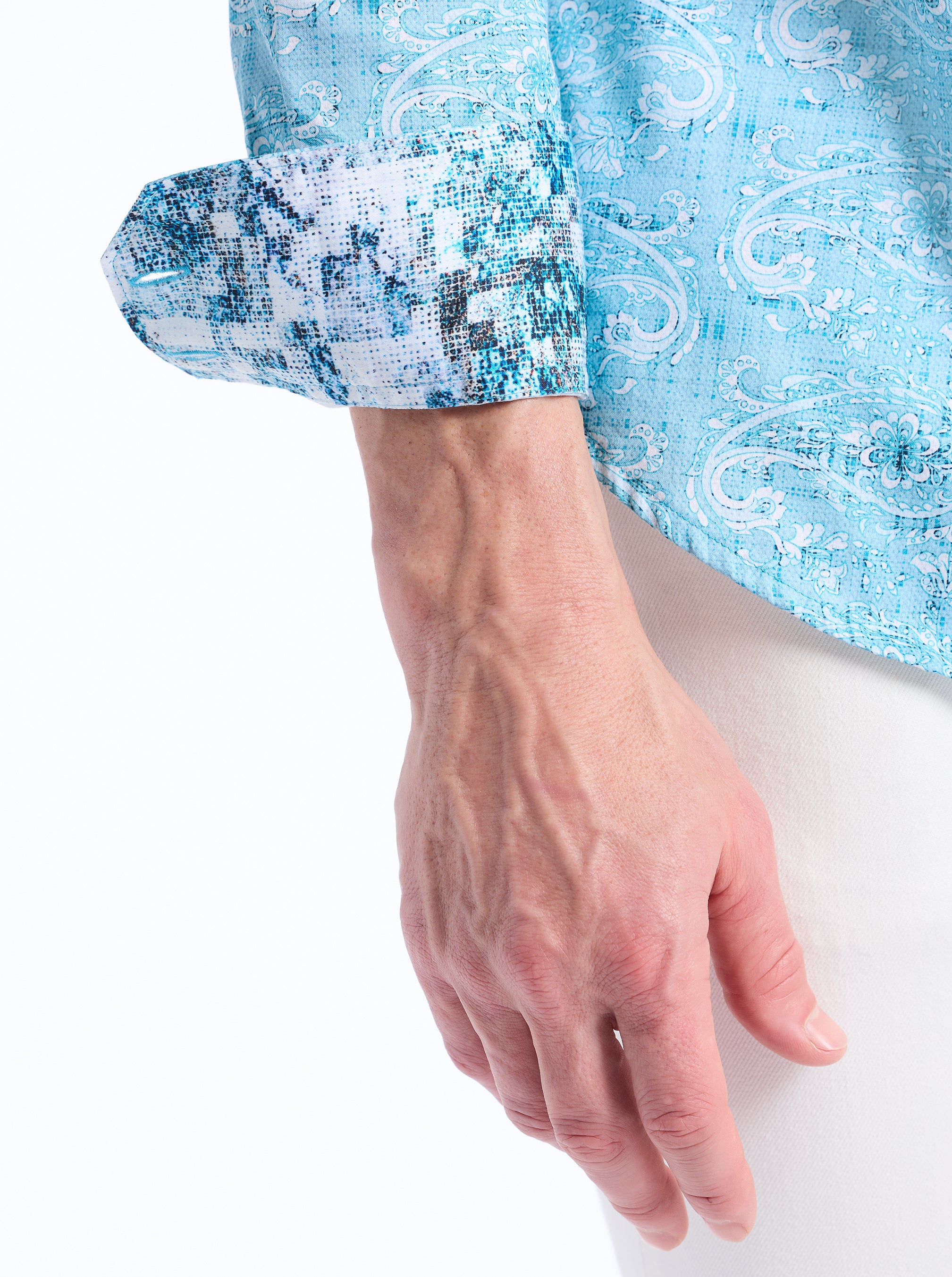 TOWAN LONG SLEEVE BUTTON DOWN SHIRT