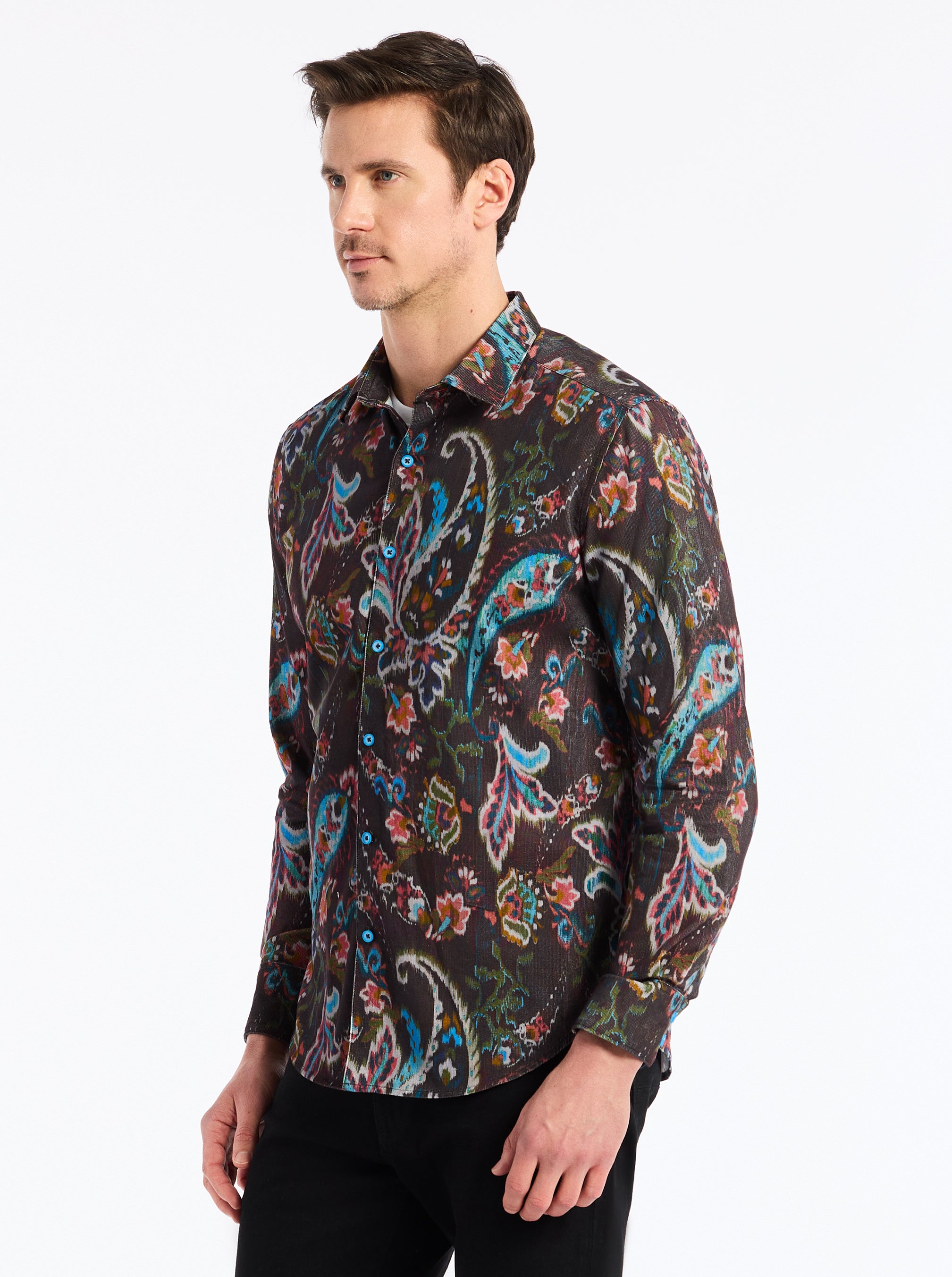 MONTAGE LONG SLEEVE BUTTON DOWN SHIRT