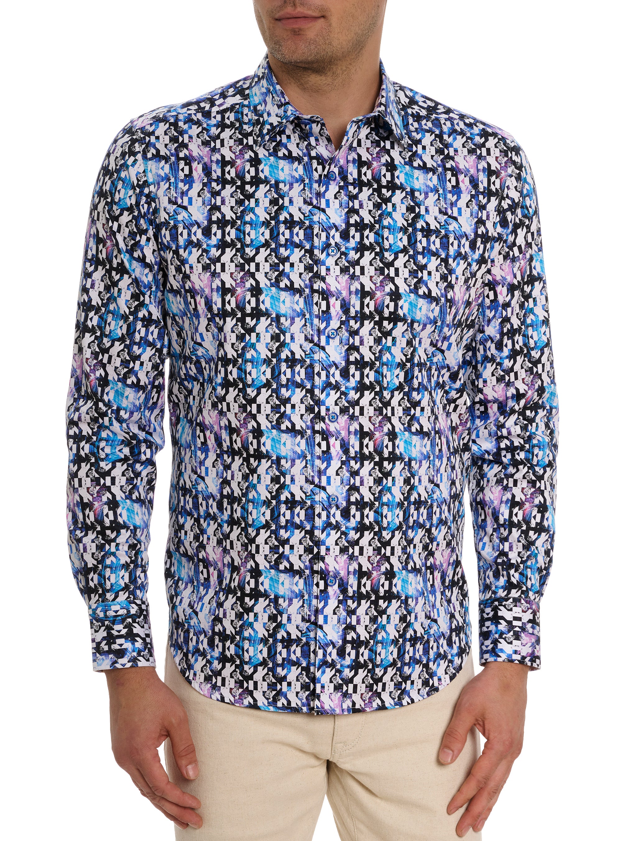 VOLMER LONG SLEEVE BUTTON DOWN SHIRT