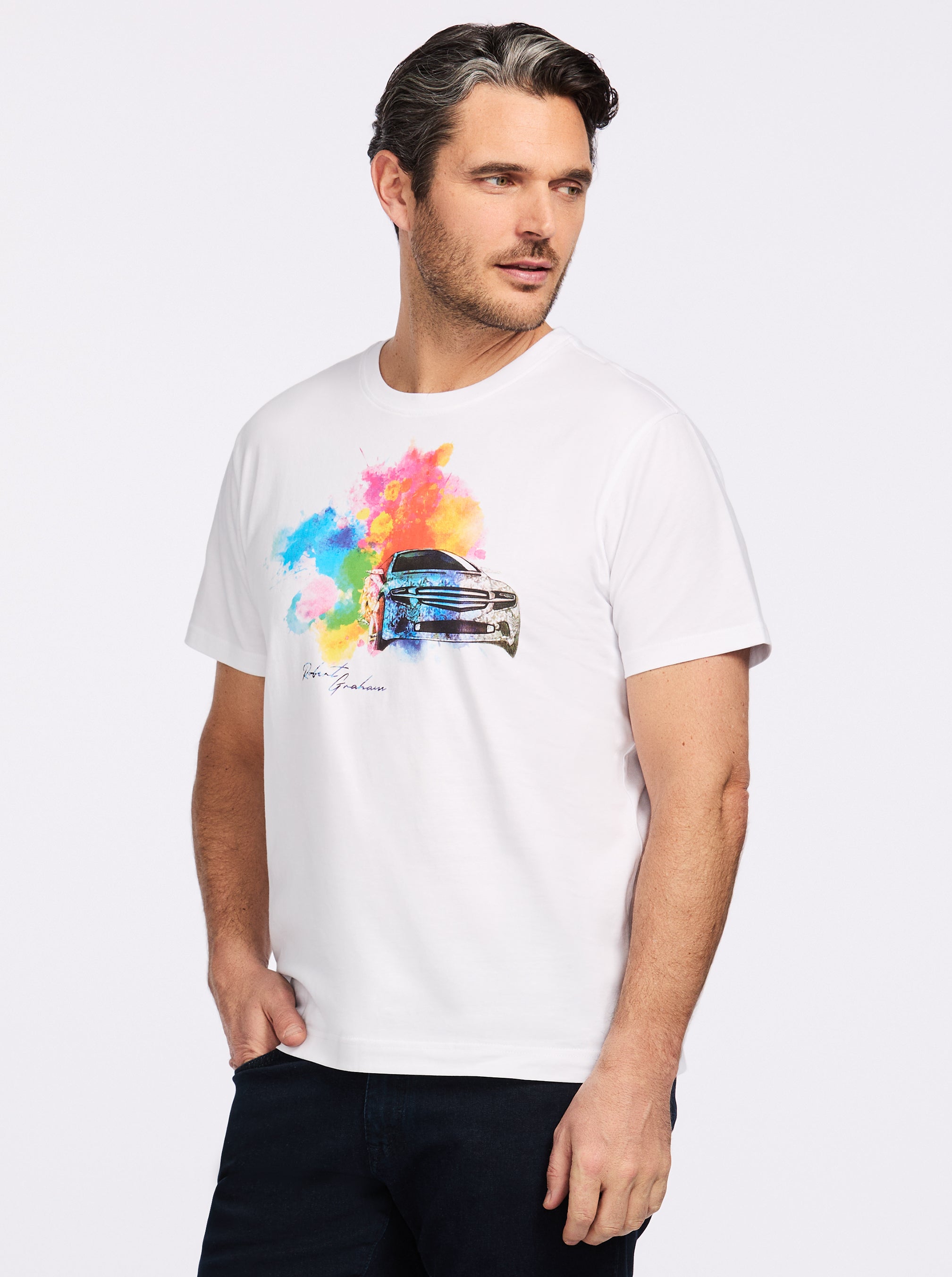 SPLASH CAR SHORT SLEEVE T-SHIRT