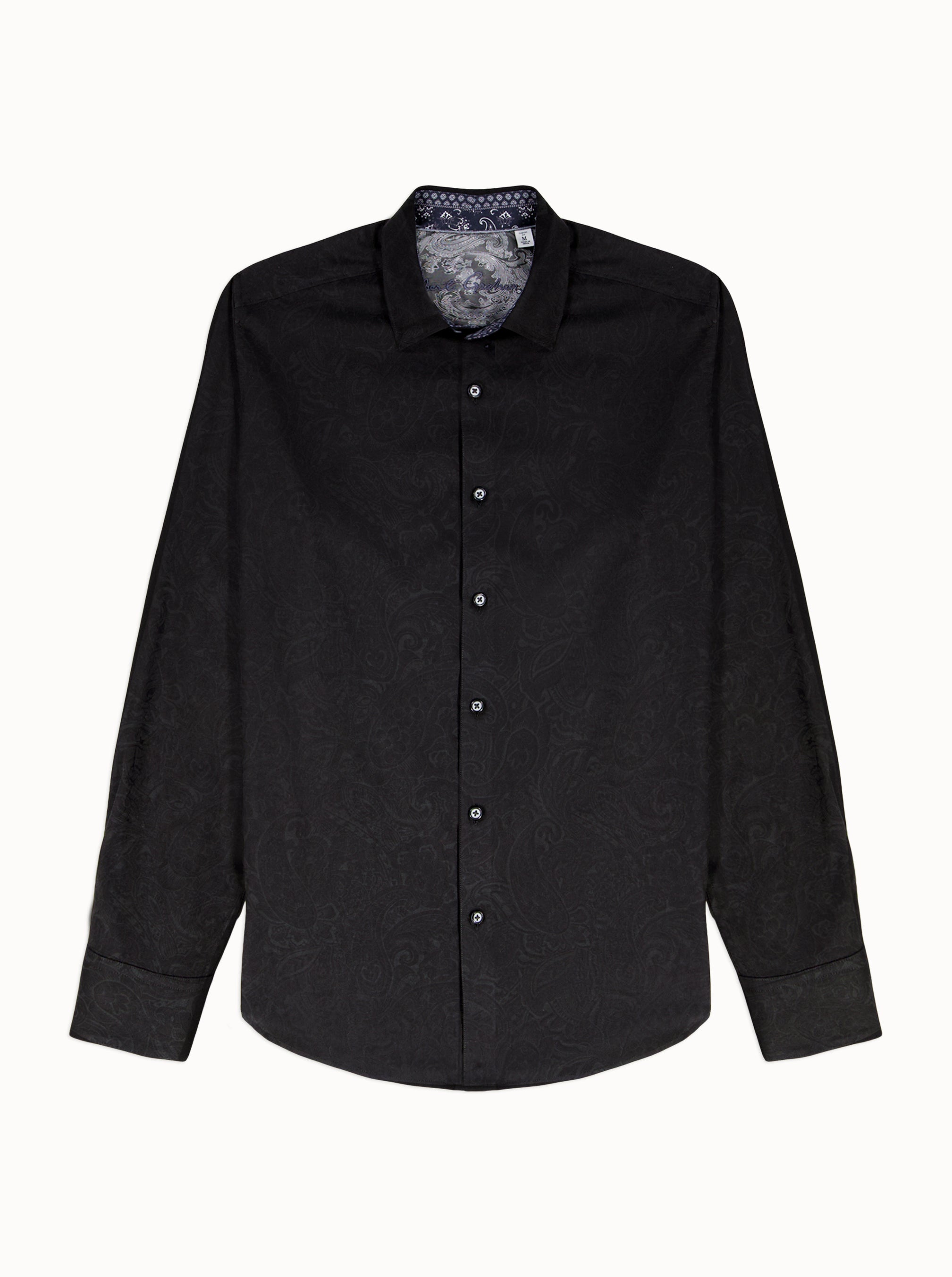 designer dress shirt men Eight-X | Shirts Perfect shirts for an untucked casual style. Robert Graham Hudson Long Sleeve