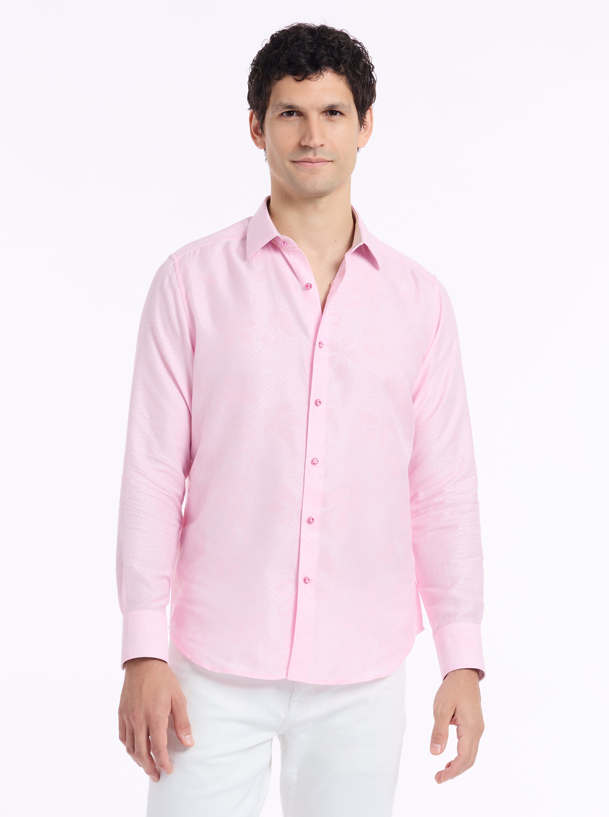 LIMITED EDITION THE ROSANTHE LONG SLEEVE BUTTON DOWN SHIRT