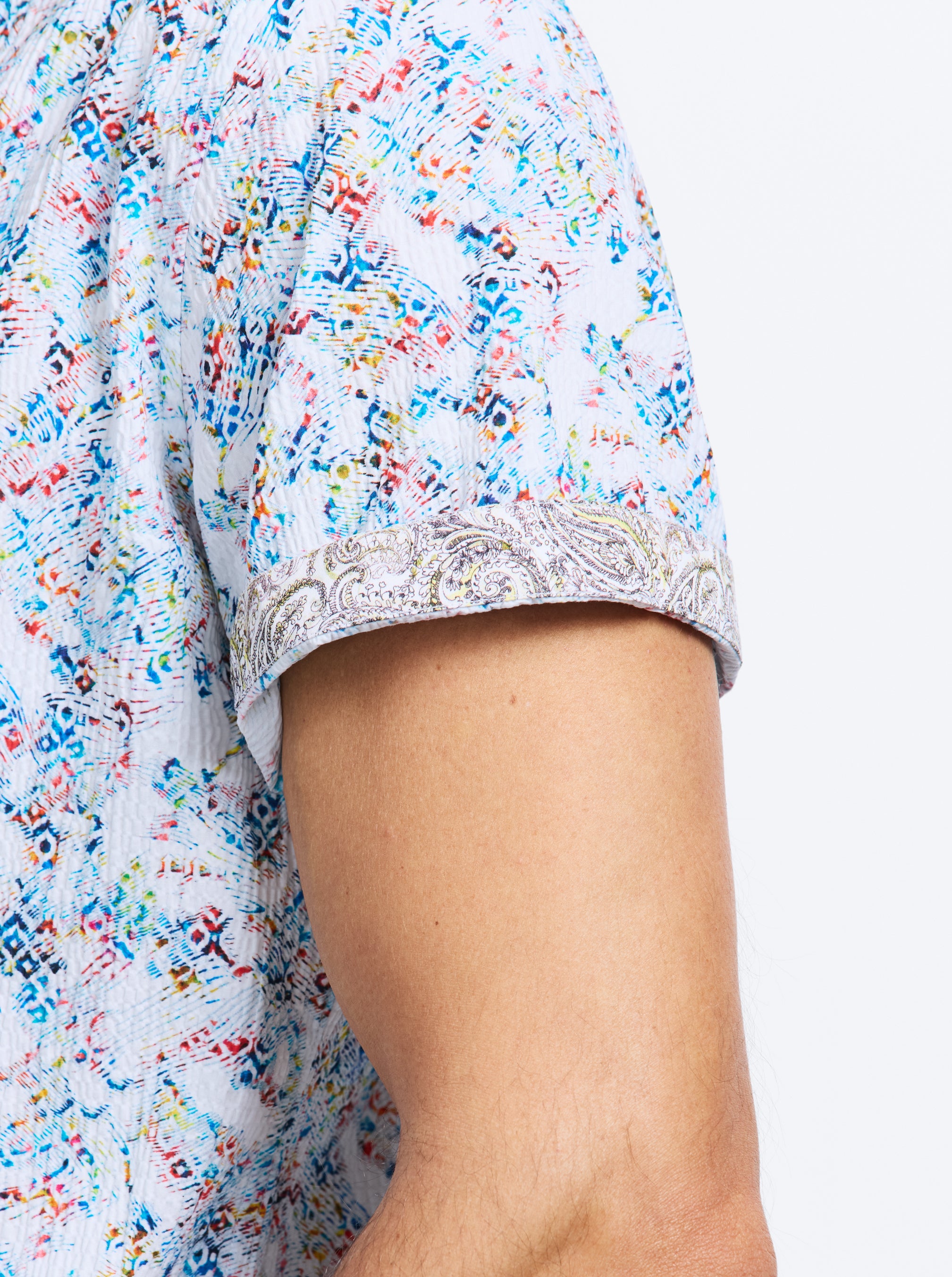 ELGAR SHORT SLEEVE BUTTON DOWN SHIRT