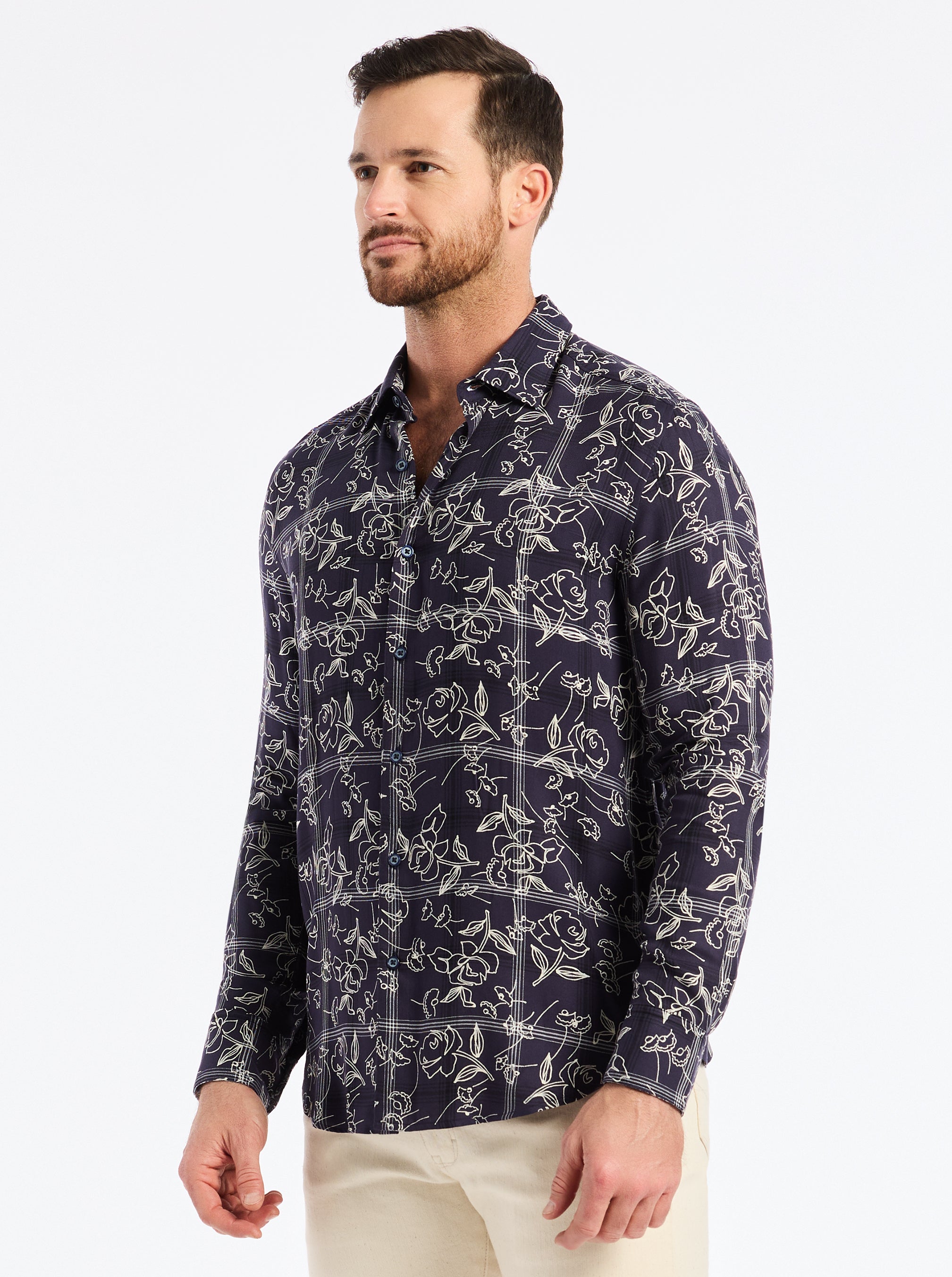 ESSEX LONG SLEEVE BUTTON DOWN SHIRT