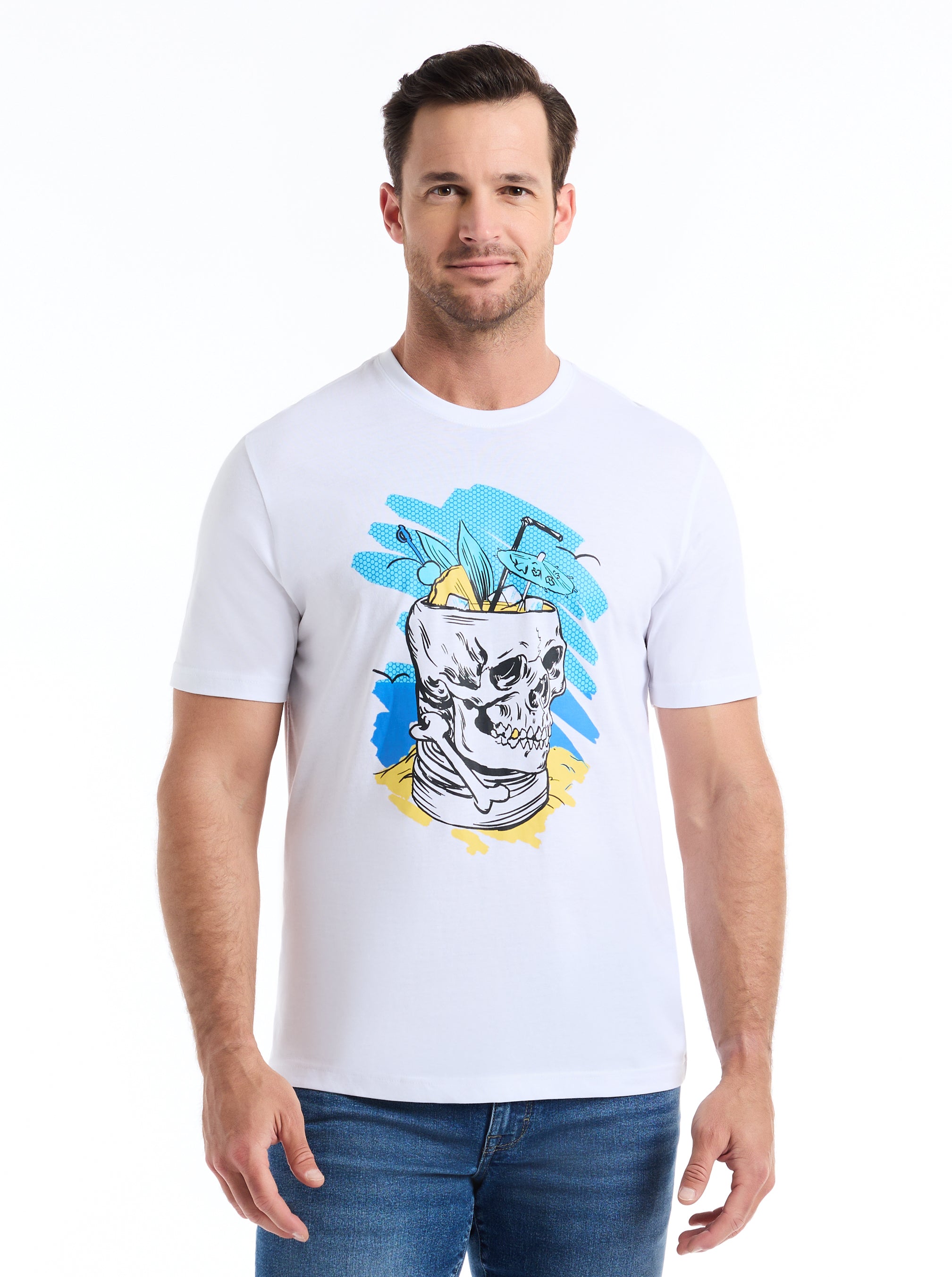 TIKI DRINKS SHORT SLEEVE T-SHIRT