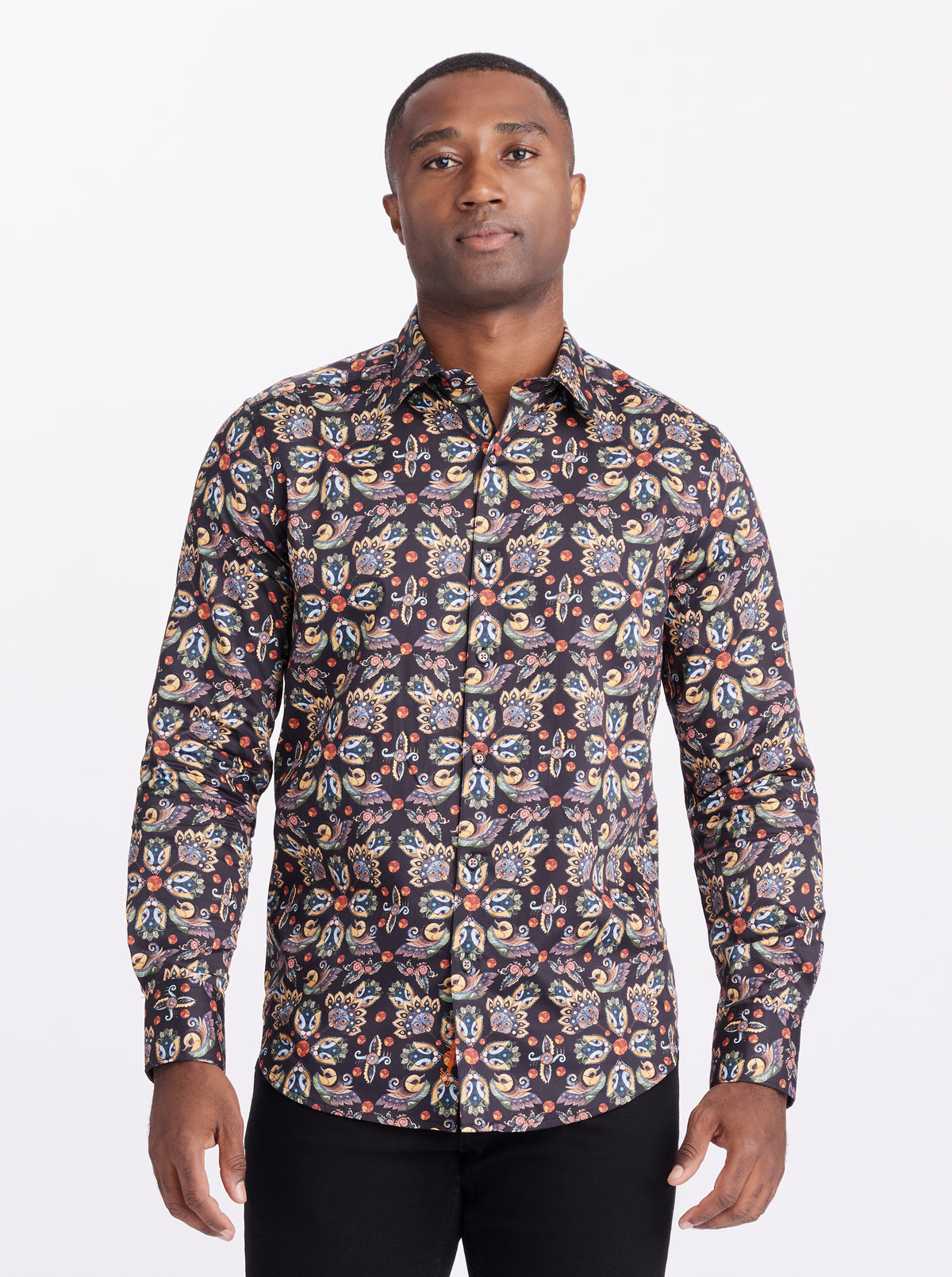 THORNCROSS LONG SLEEVE BUTTON DOWN SHIRT