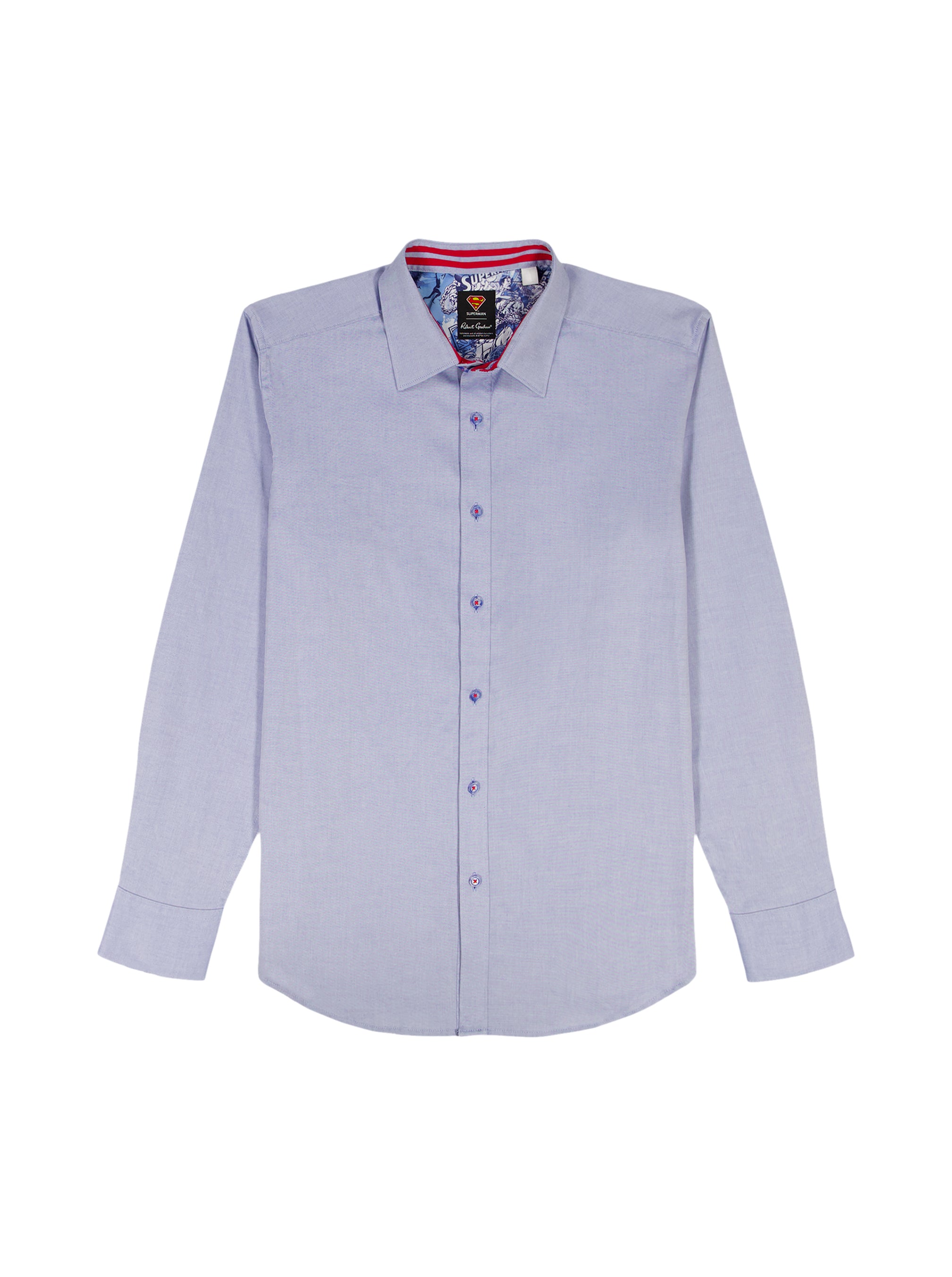 SUPERMAN™ x ROBERT GRAHAM POWER OF HOPE LONG SLEEVE BUTTON DOWN SHIRT