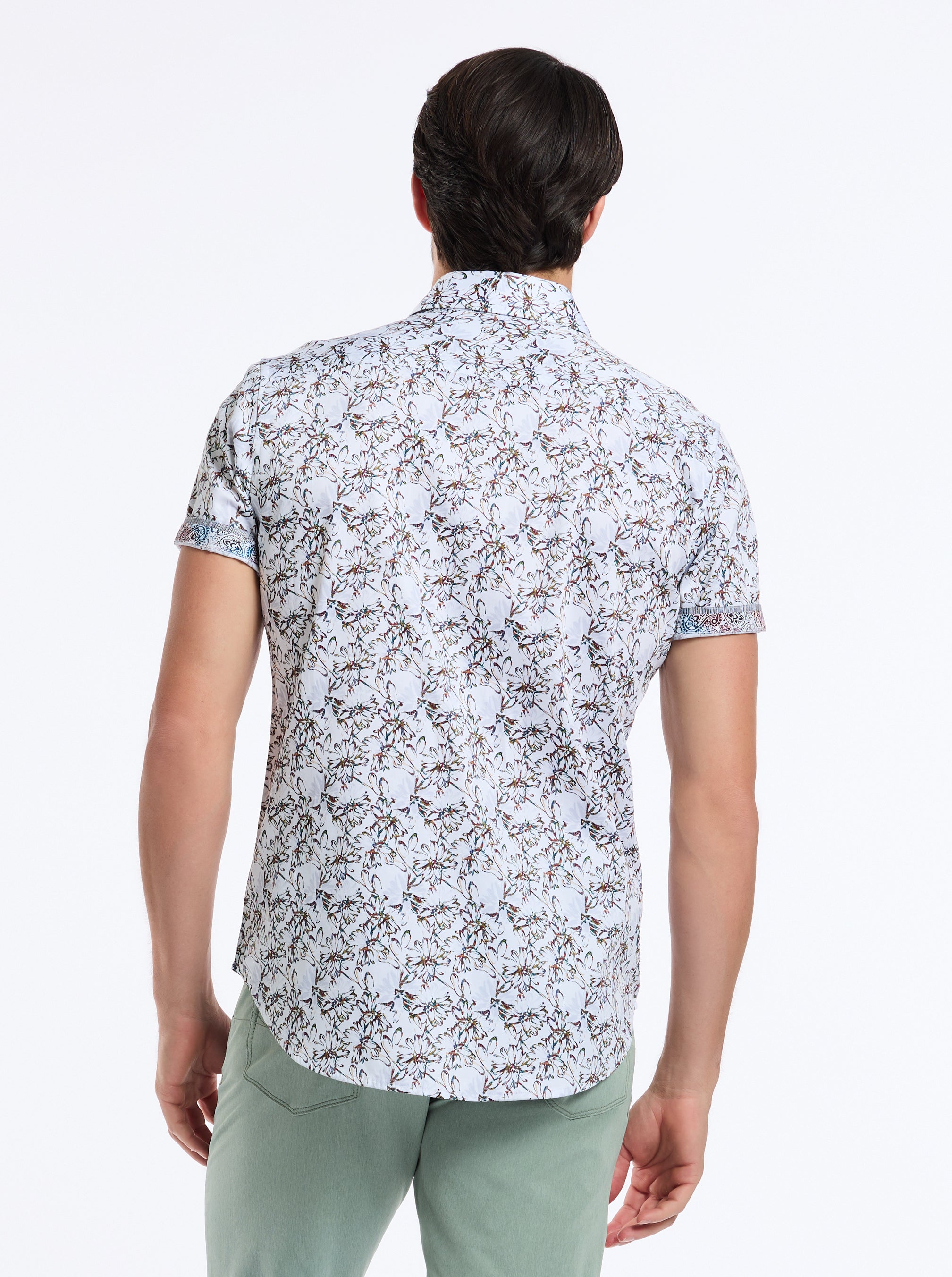 ROCCO SHORT SLEEVE BUTTON DOWN SHIRT