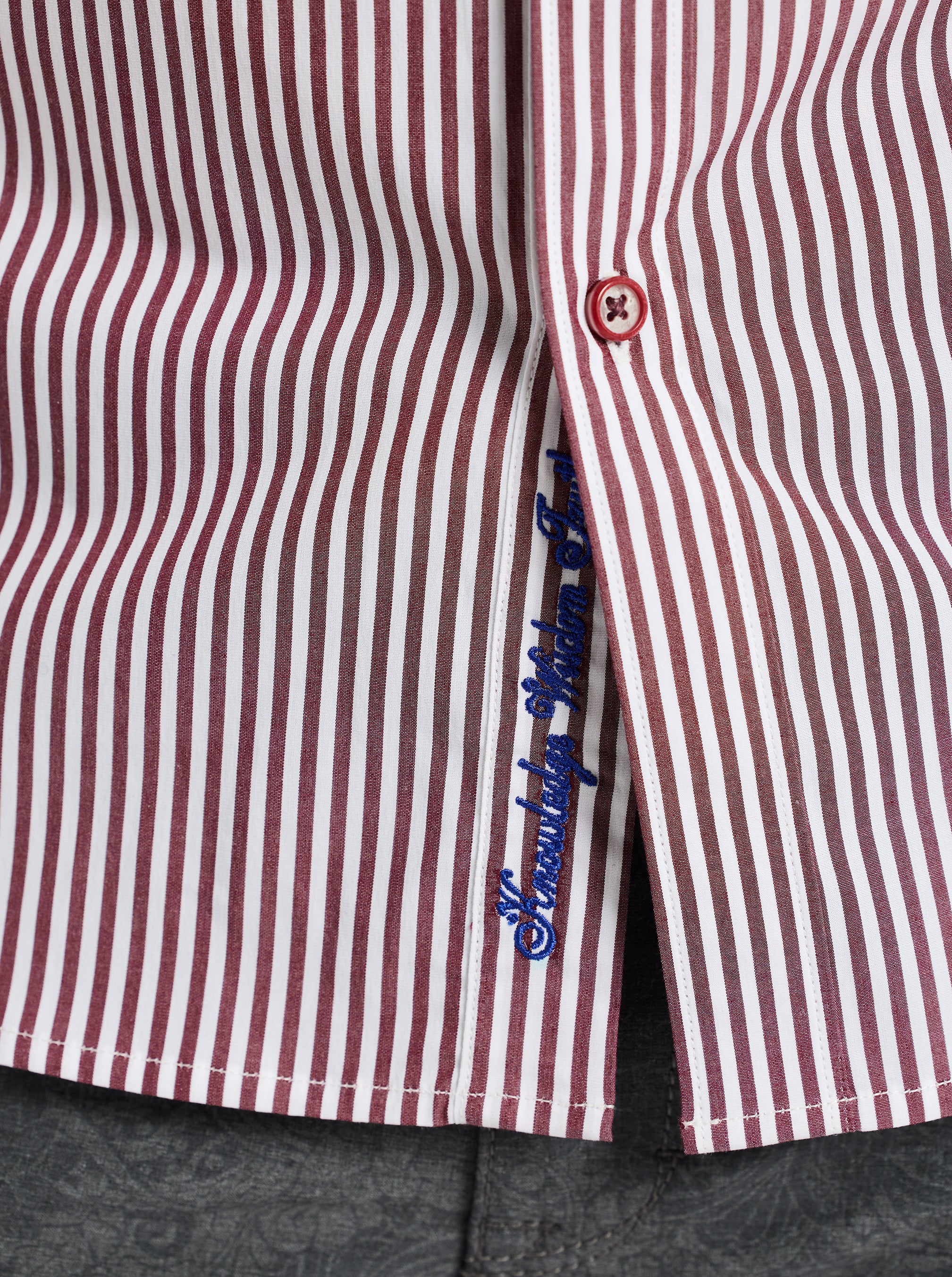 GREENWICH LONG SLEEVE BUTTON DOWN SHIRT