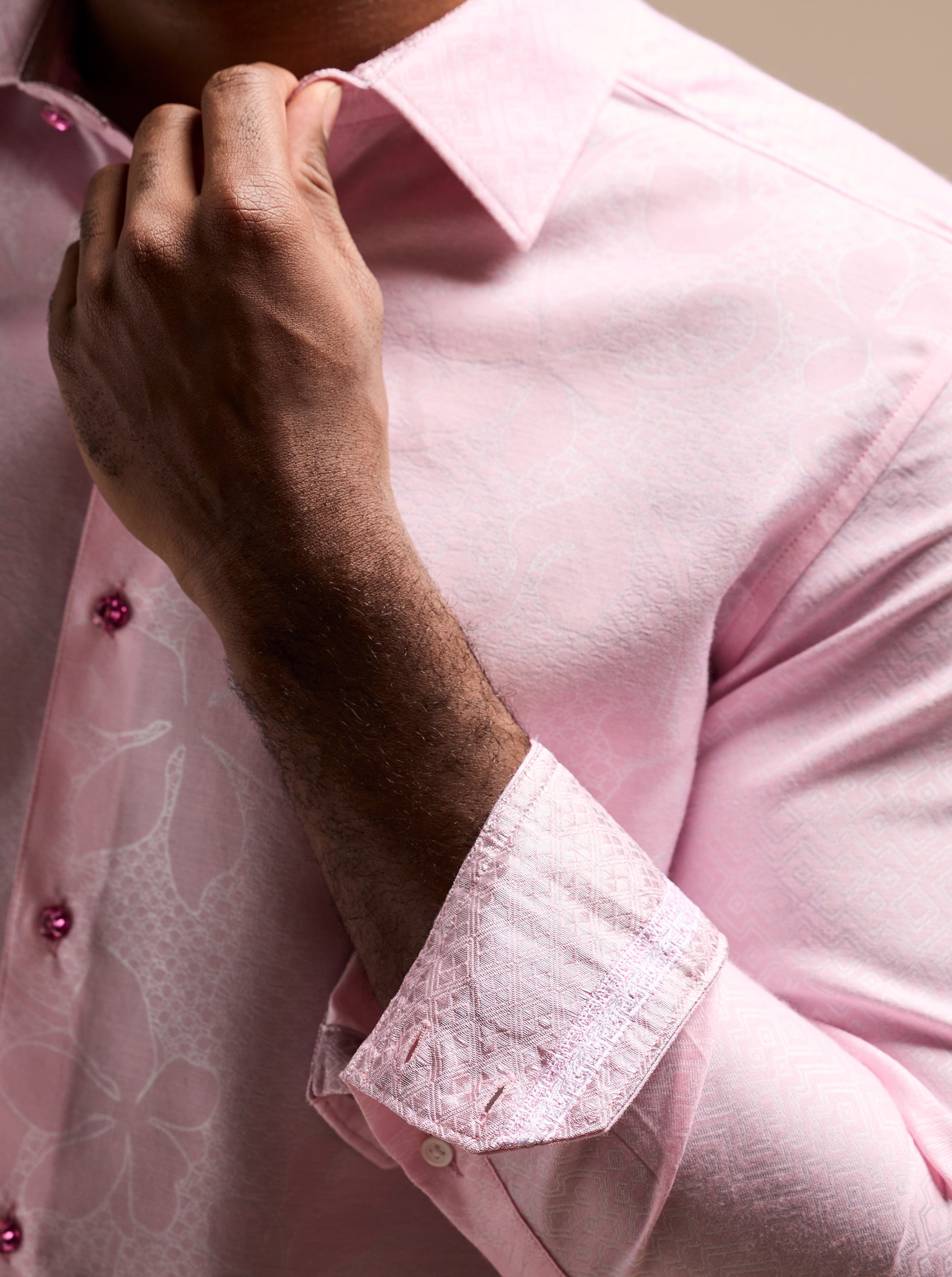 LIMITED EDITION THE ROSANTHE LONG SLEEVE BUTTON DOWN SHIRT