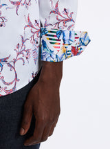 VINO VINES LONG SLEEVE BUTTON DOWN SHIRT