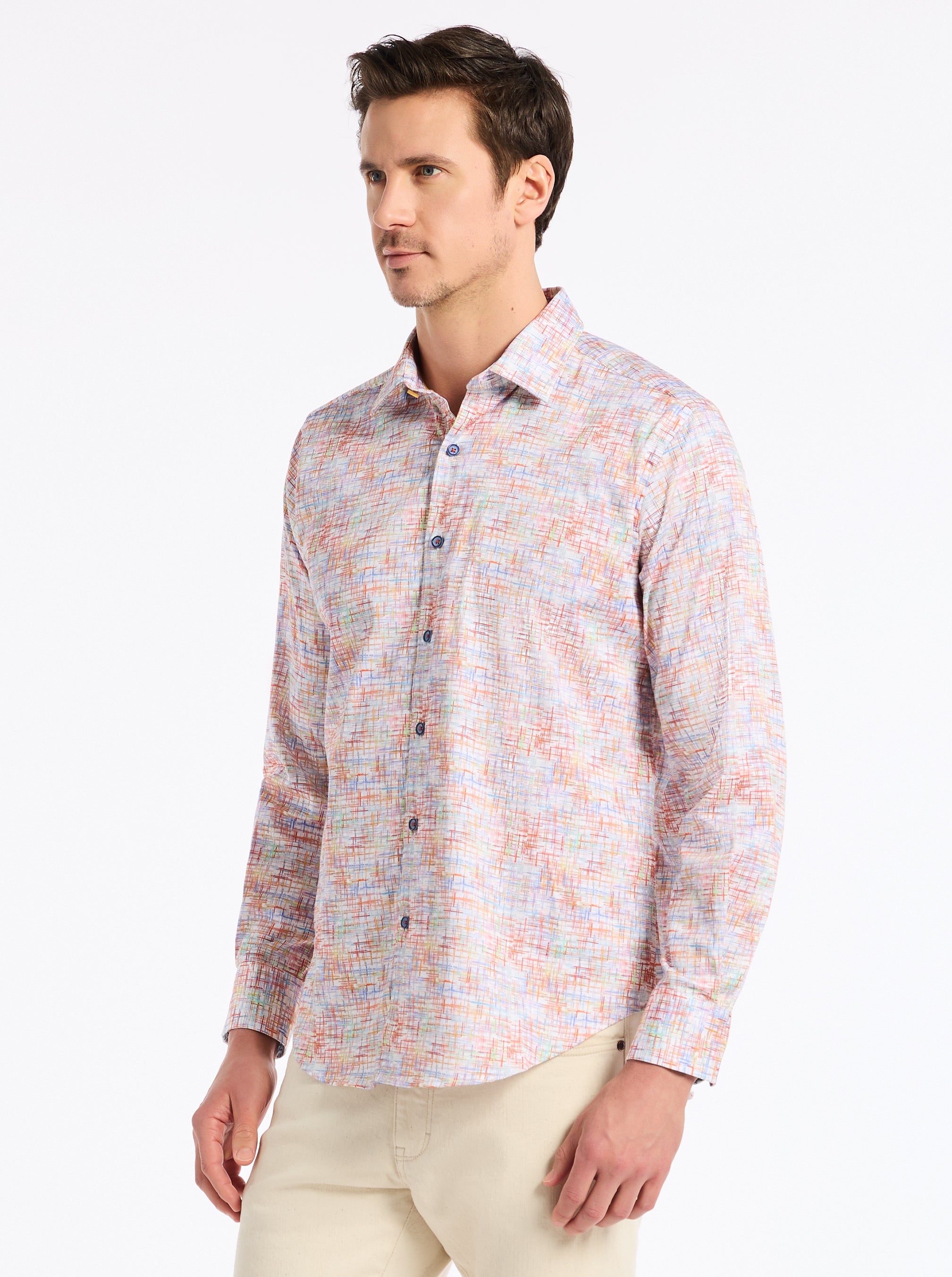 ANTALYA LONG SLEEVE BUTTON DOWN SHIRT