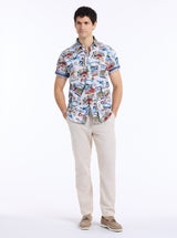 SUAVE DE VIE SHORT SLEEVE BUTTON DOWN SHIRT