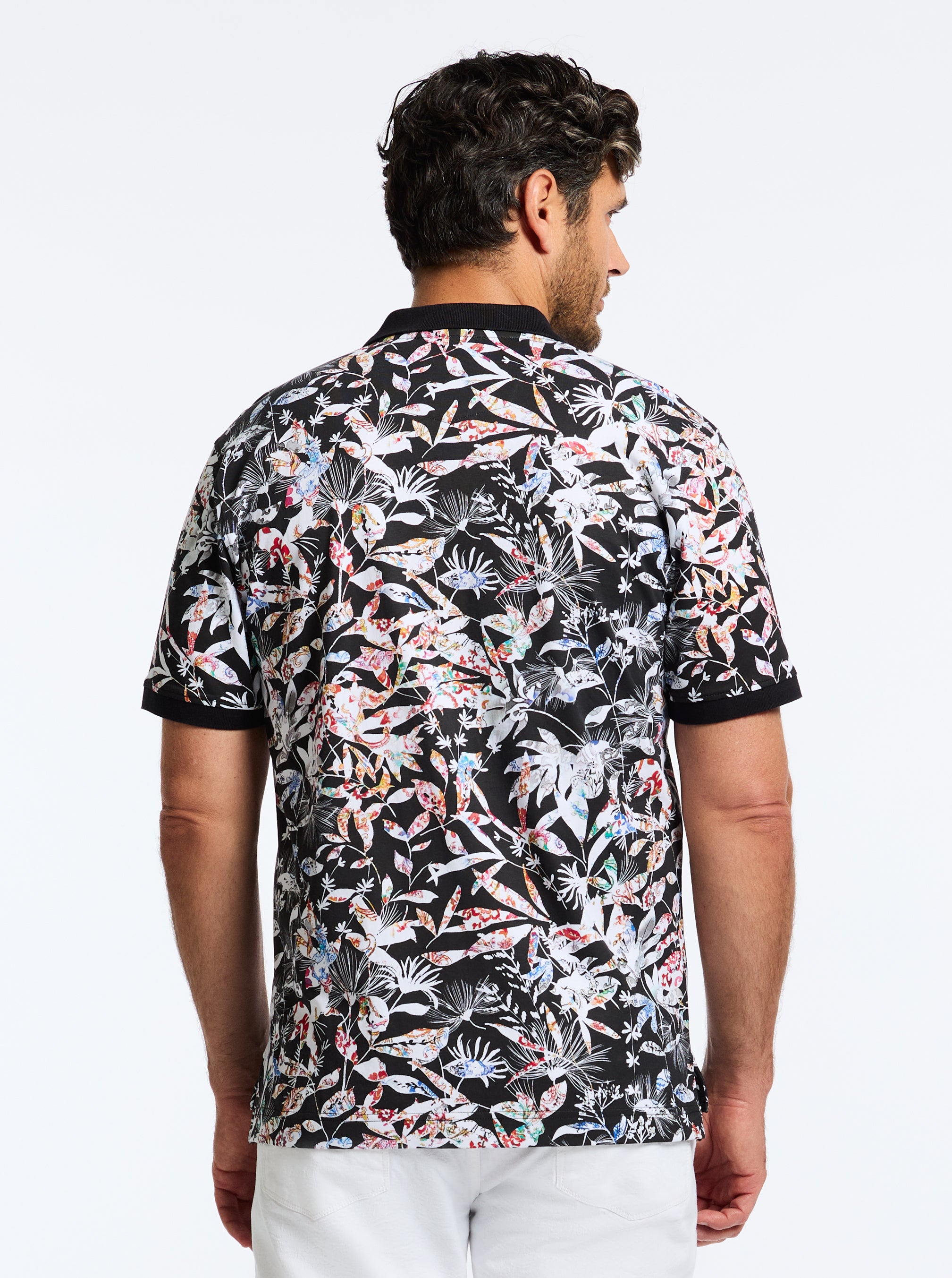 BOTANIC BLOOM SHORT SLEEVE POLO
