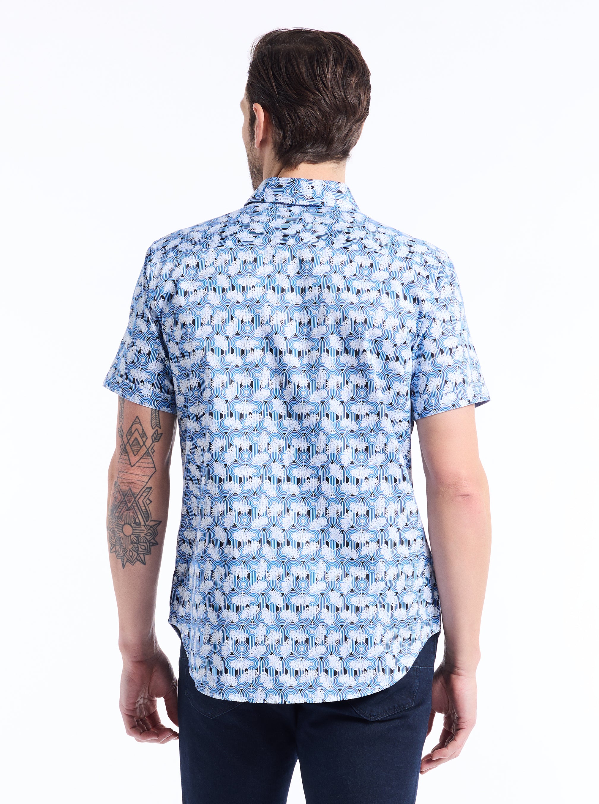 SYSTON SHORT SLEEVE BUTTON DOWN SHIRT