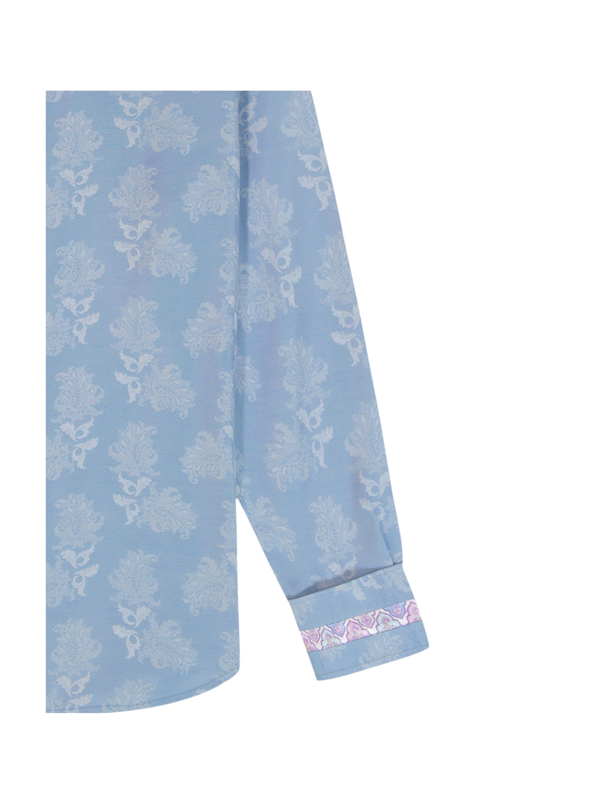 LIMITED EDITION A HUE OF BLUE LONG SLEEVE BUTTON DOWN SHIRT