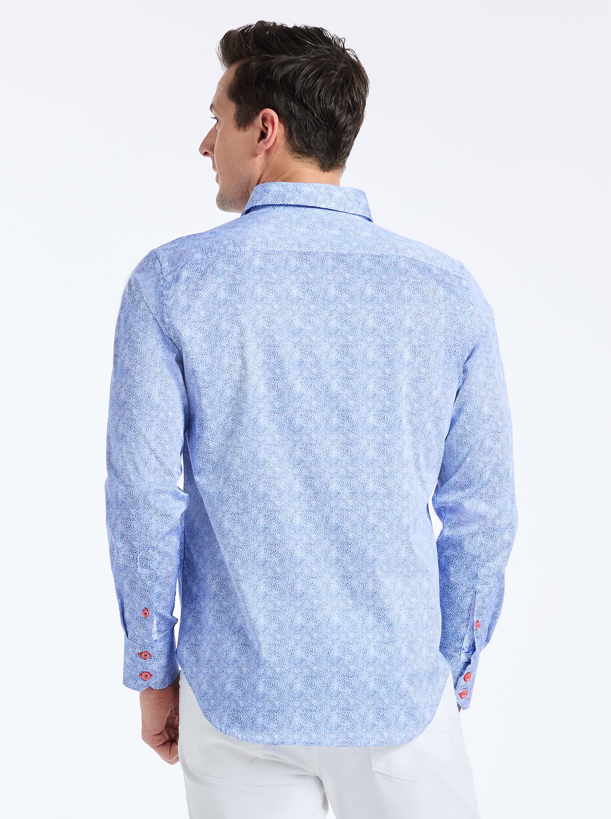 KEFALONIA LONG SLEEVE BUTTON DOWN SHIRT